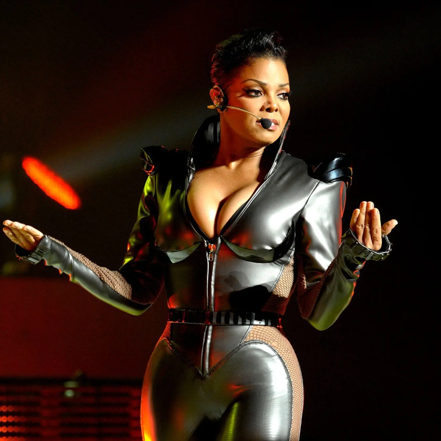Janet Jackson  performing on her 'Number Ones Up Close and Personal Tour' at the Sony Centre for the Performing Arts in Toronto.  Toronto, Canada - 12.03.11, Image: 91528896, License: Rights-managed, Restrictions: , Model Release: no, Credit line: Profimedia, Wenn