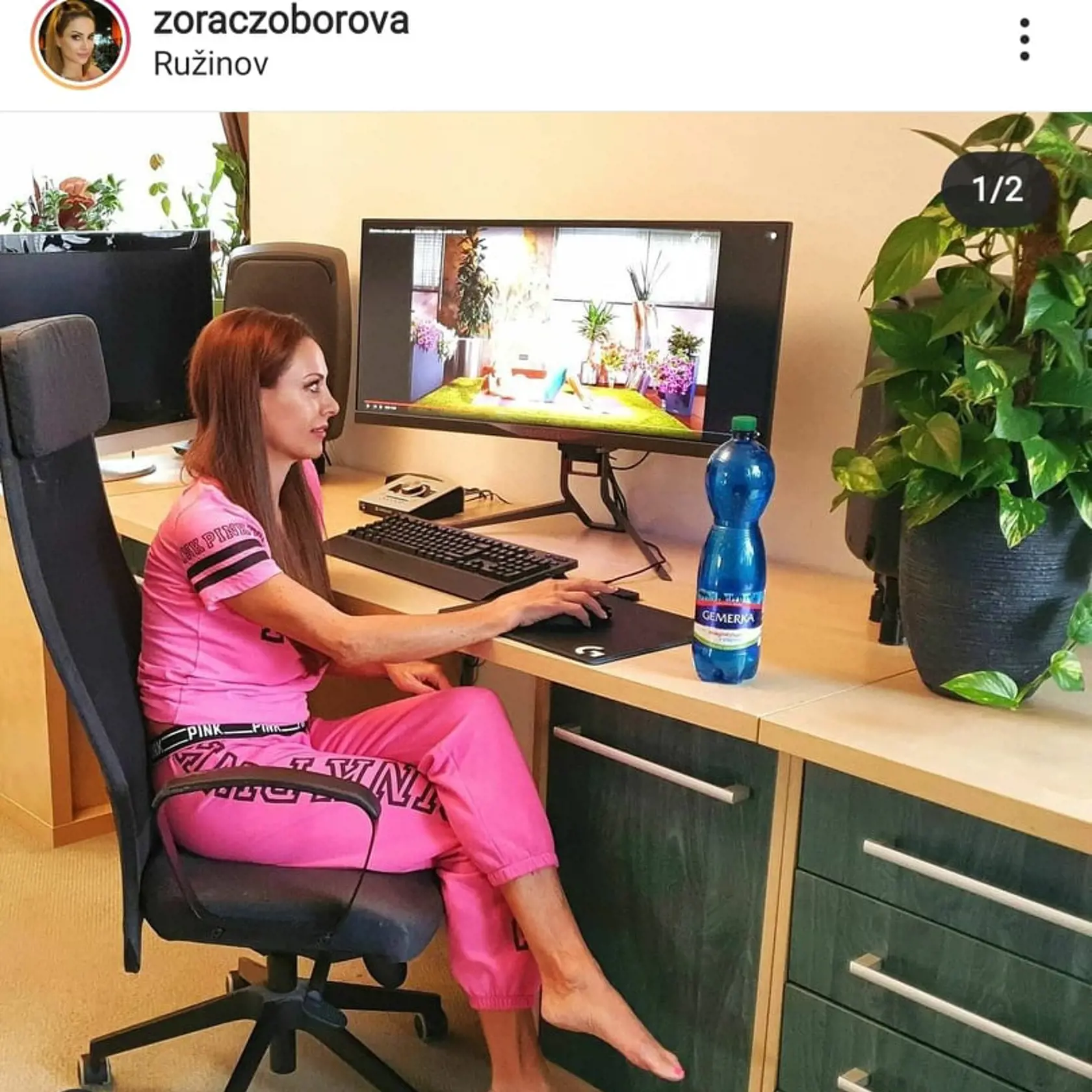 Zora tú červenú farbu jednoducho miluje.