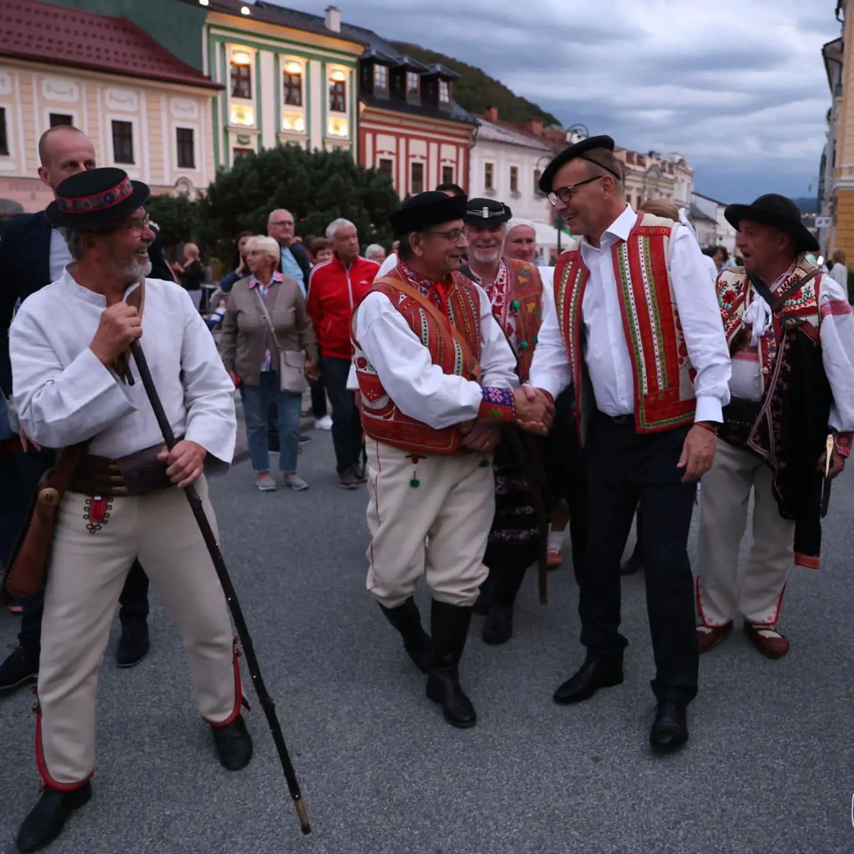 Predseda hnutia Sme rodina Boris Kollár na 5. ročníku Slovenského dňa kroja.