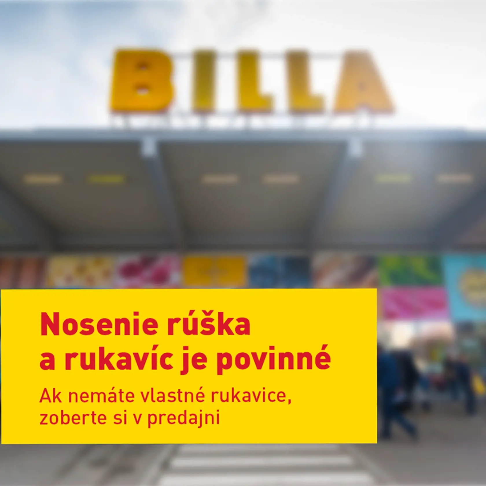 Billa: Nariadenia v obchodoch