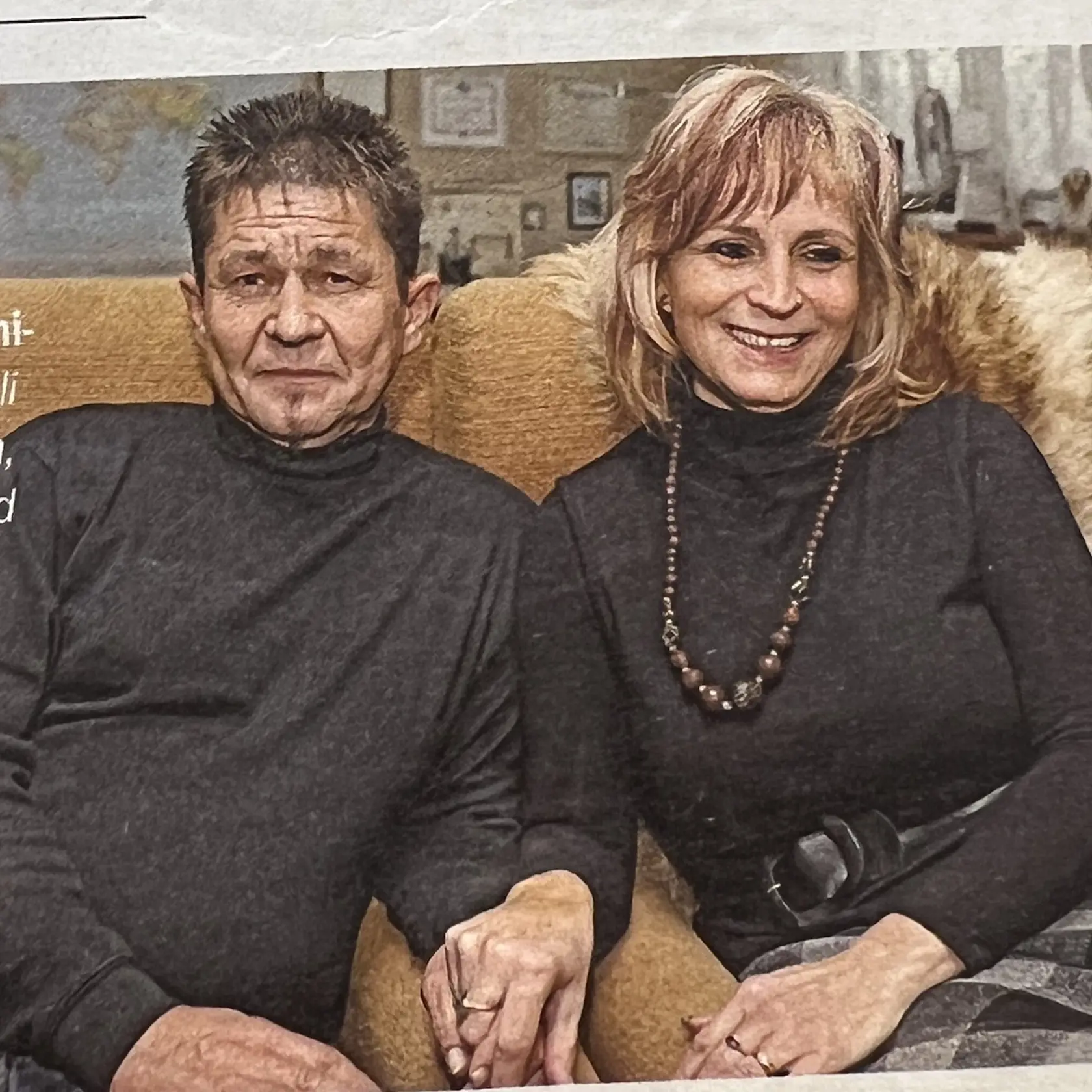 Pán Jaroslav a jeho manželka Kamila pred rokmi.
