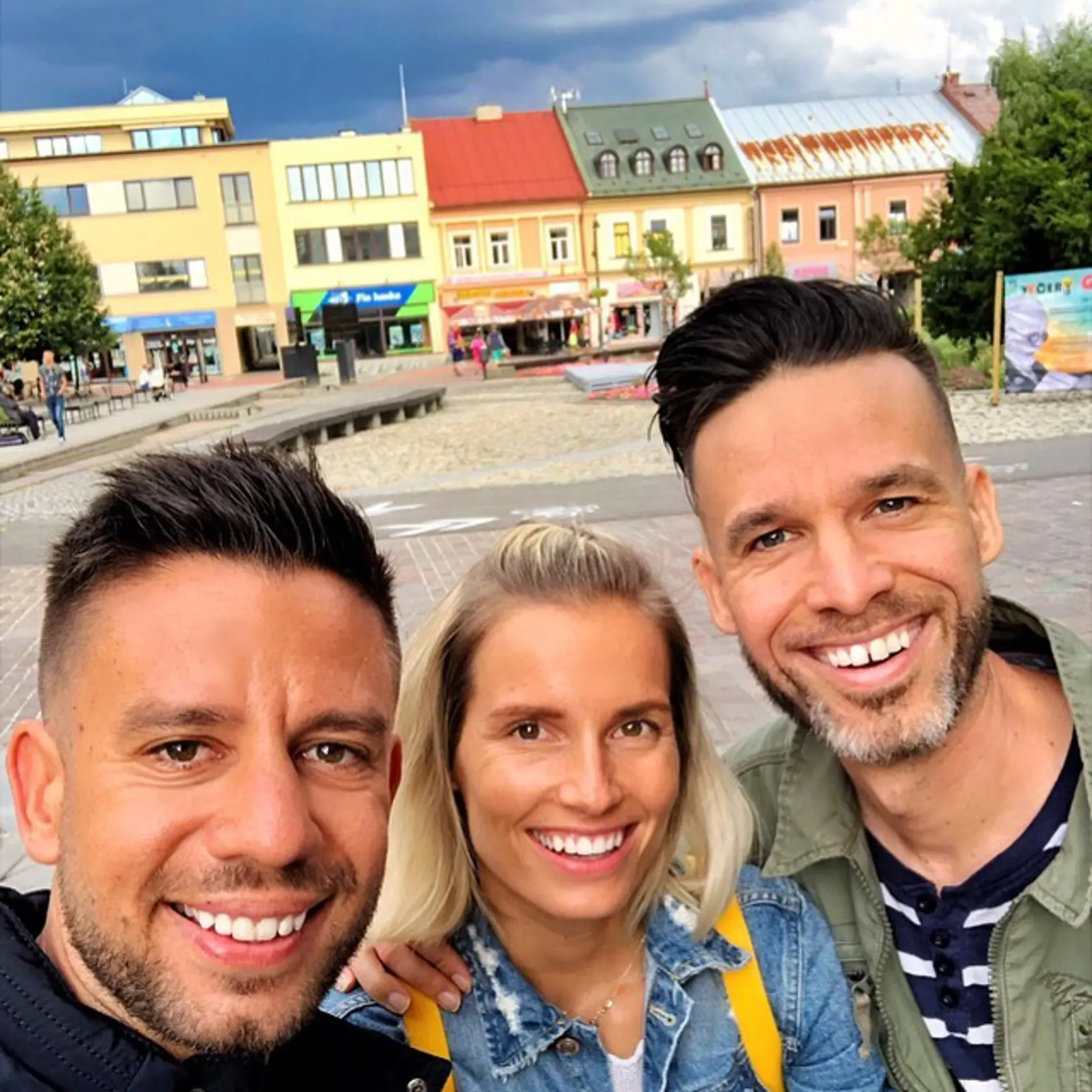 Diana Hágerová a bratia Juraškovci na rodnom Liptove v auguste 2019