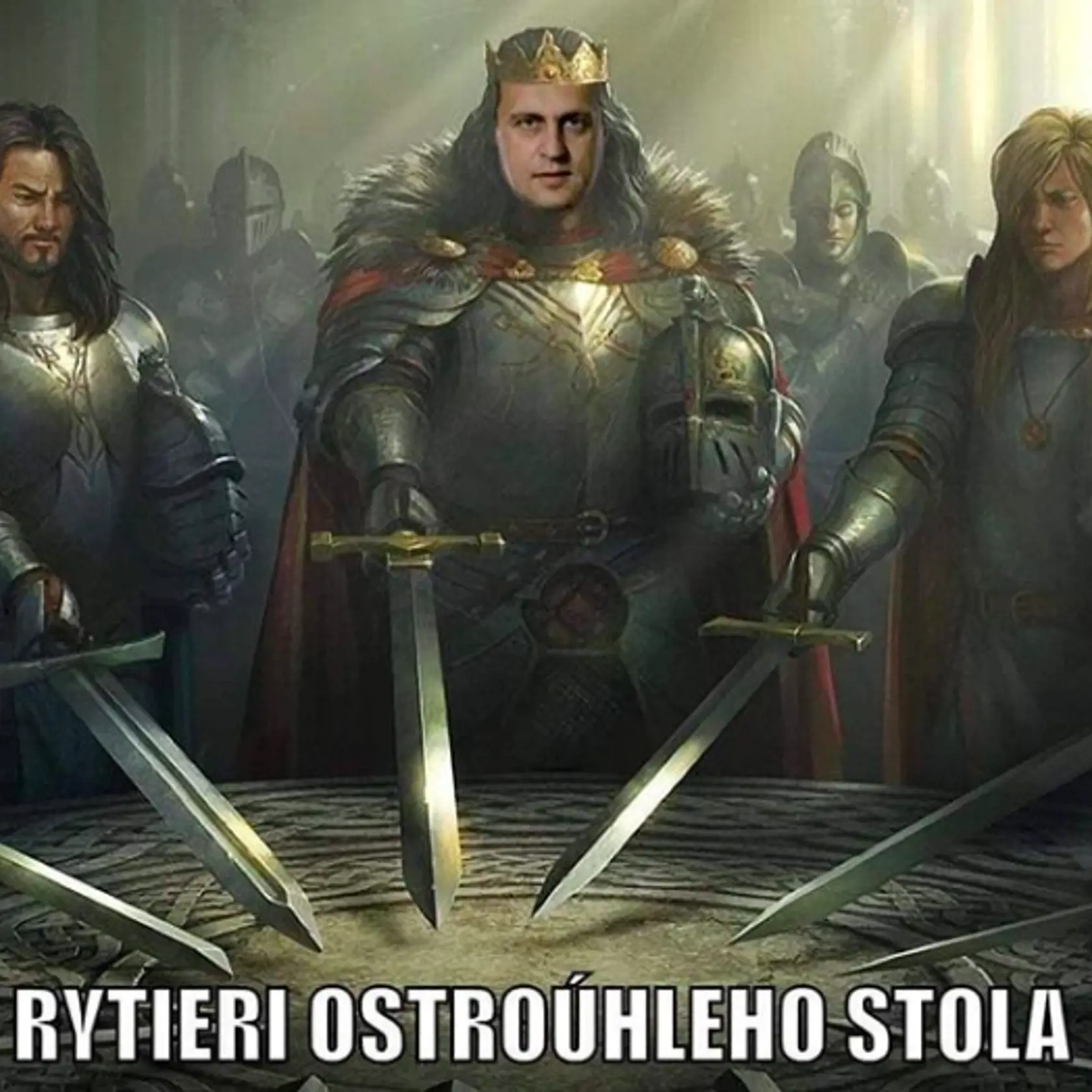 Andrej Danko so svojim "ostrouhlým stolom" na tlačovke, baví internet už niekoľko týždňov