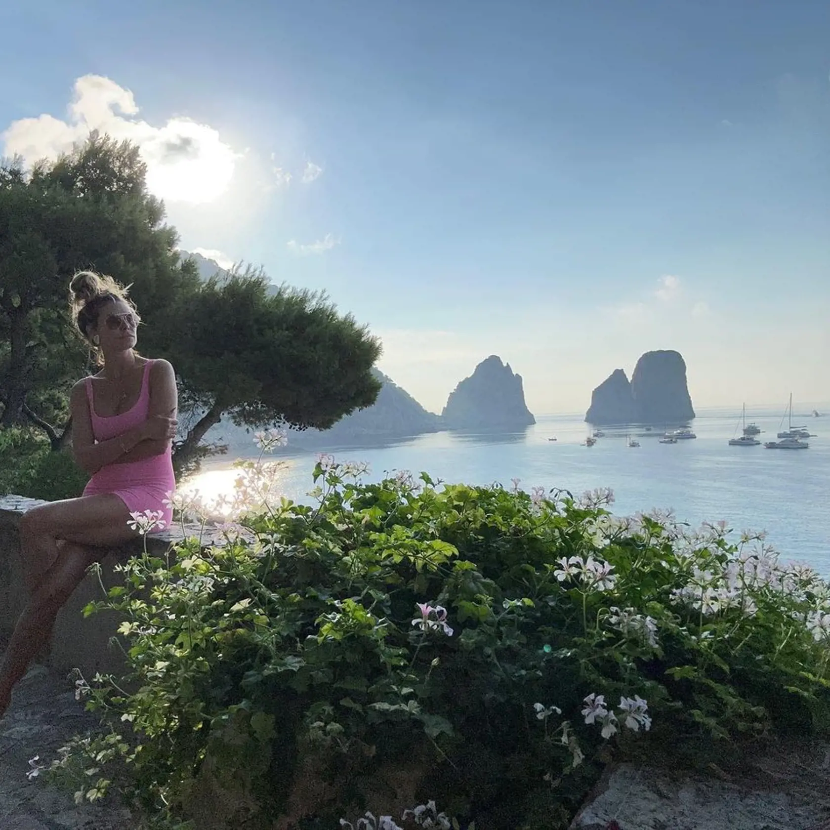 Heidi Klum si s manželom a deťmi užila nádhernú dovolenku na talianskom ostrove Capri.