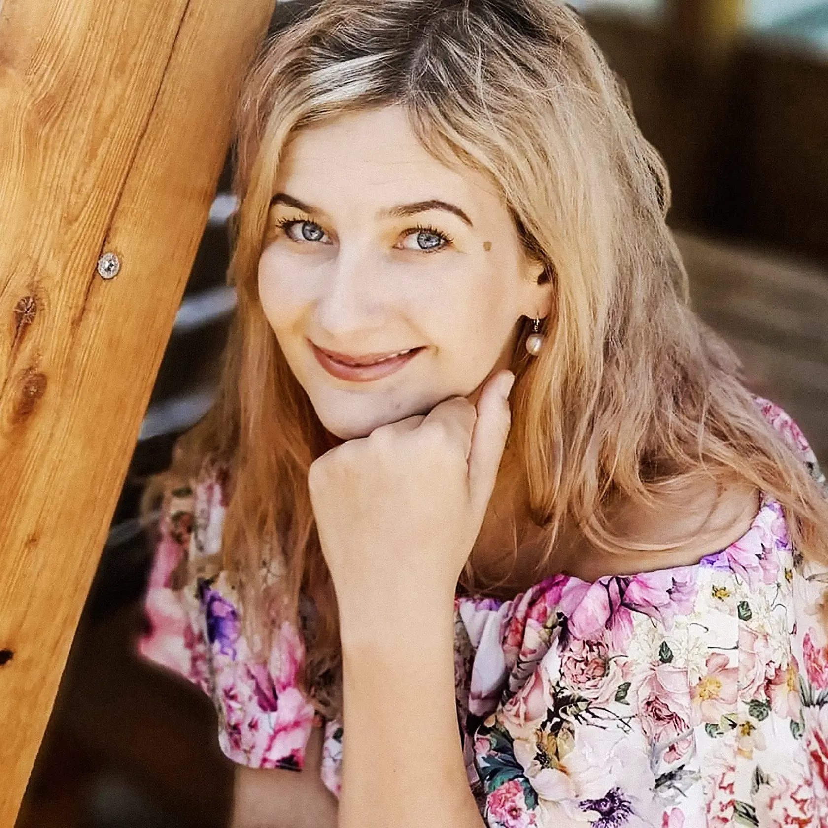 Monika poverila Luciu (na fotografii), aby dokončila jej blog.
