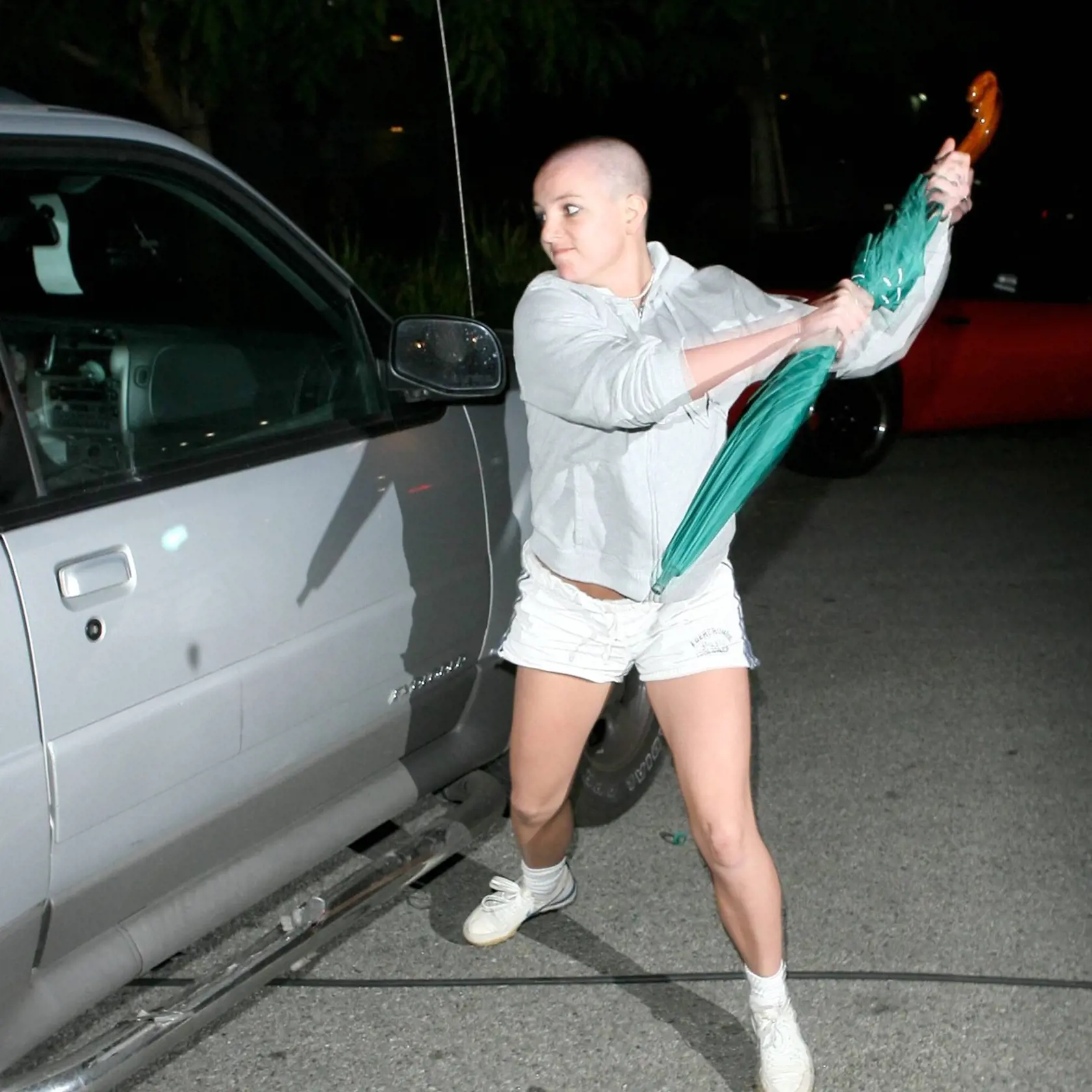 Takto Britney Spears vyvádzala v roku 2007, keď jej manžel Kevin Federline odmietol ukázať deti.