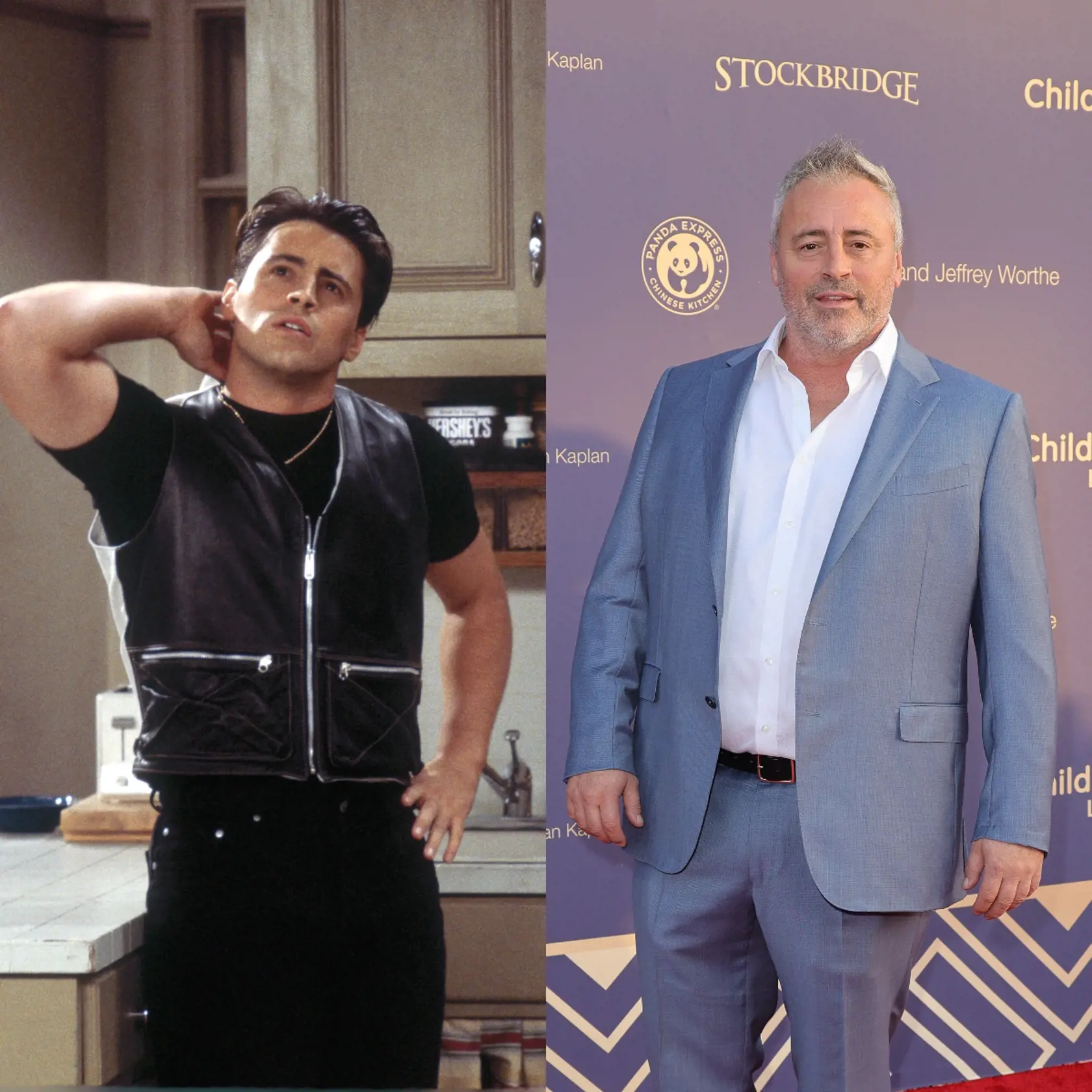 Herec Matt LeBlanc tiež zostarol. Predstaviteľ fešného Joeyho si svojim výkonom vyslúžil cenu Emmy a jeho kariéra naštartovala do hviezdnych výšin.