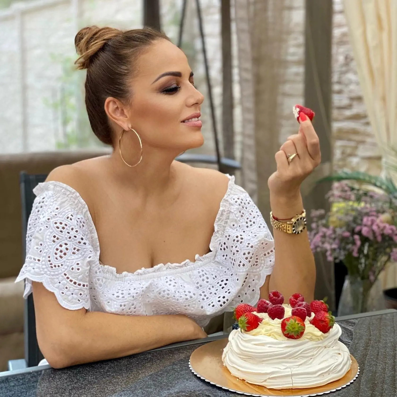 Medzi Karinine najobľúbenejšie dobroty patrí Pavlova torta.
