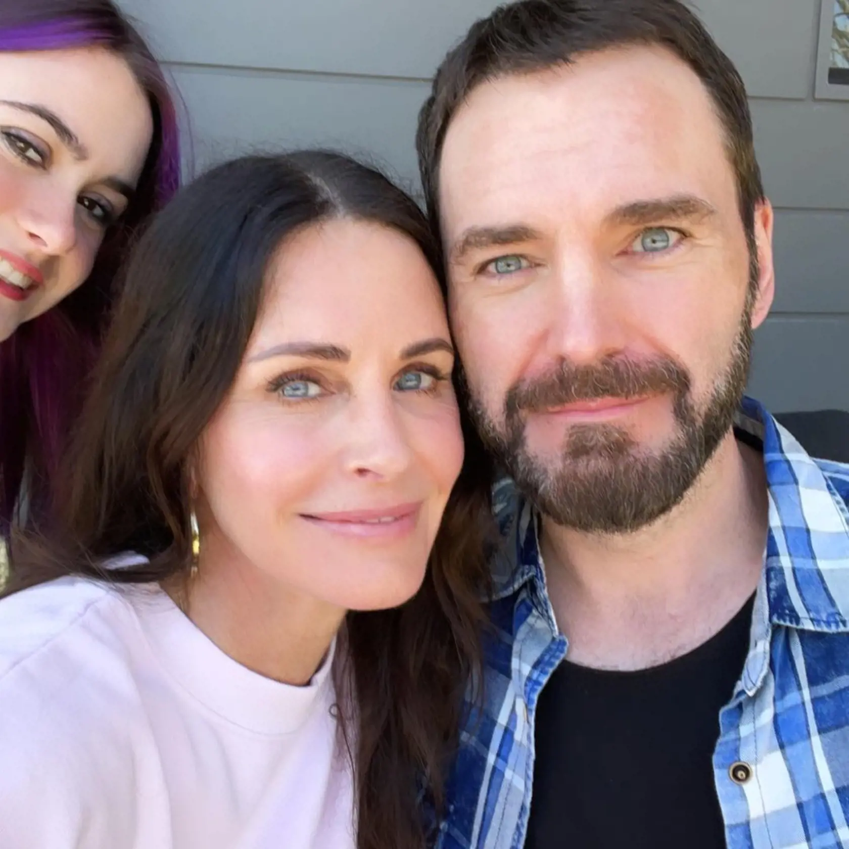 Courteney s partnerom a dcérou