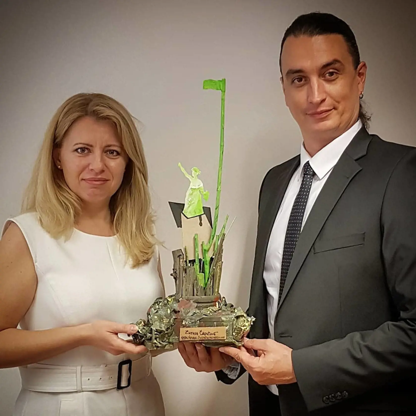 Slovenská prezidentka Zuzana Čaputová