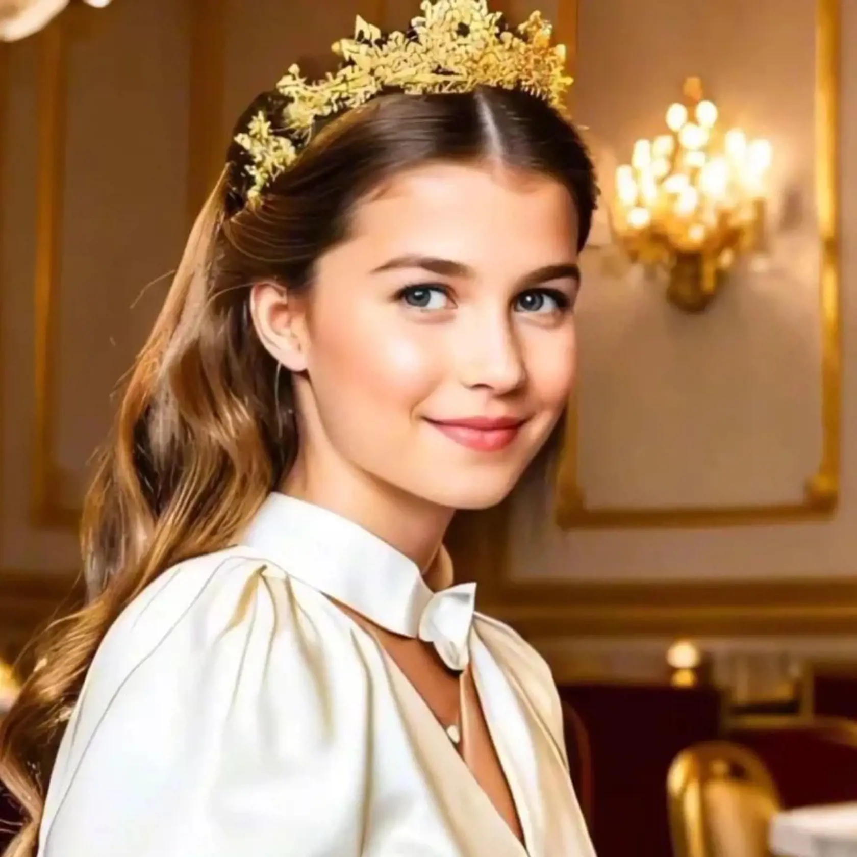Princezná Charlotte na upravených fotografiách. Vyrastie z nej raz takáto krásavica?