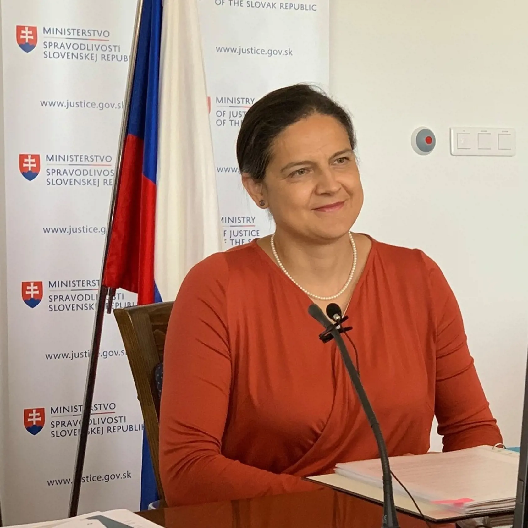 Ministerka spravodlivosti Mária Kolíková.