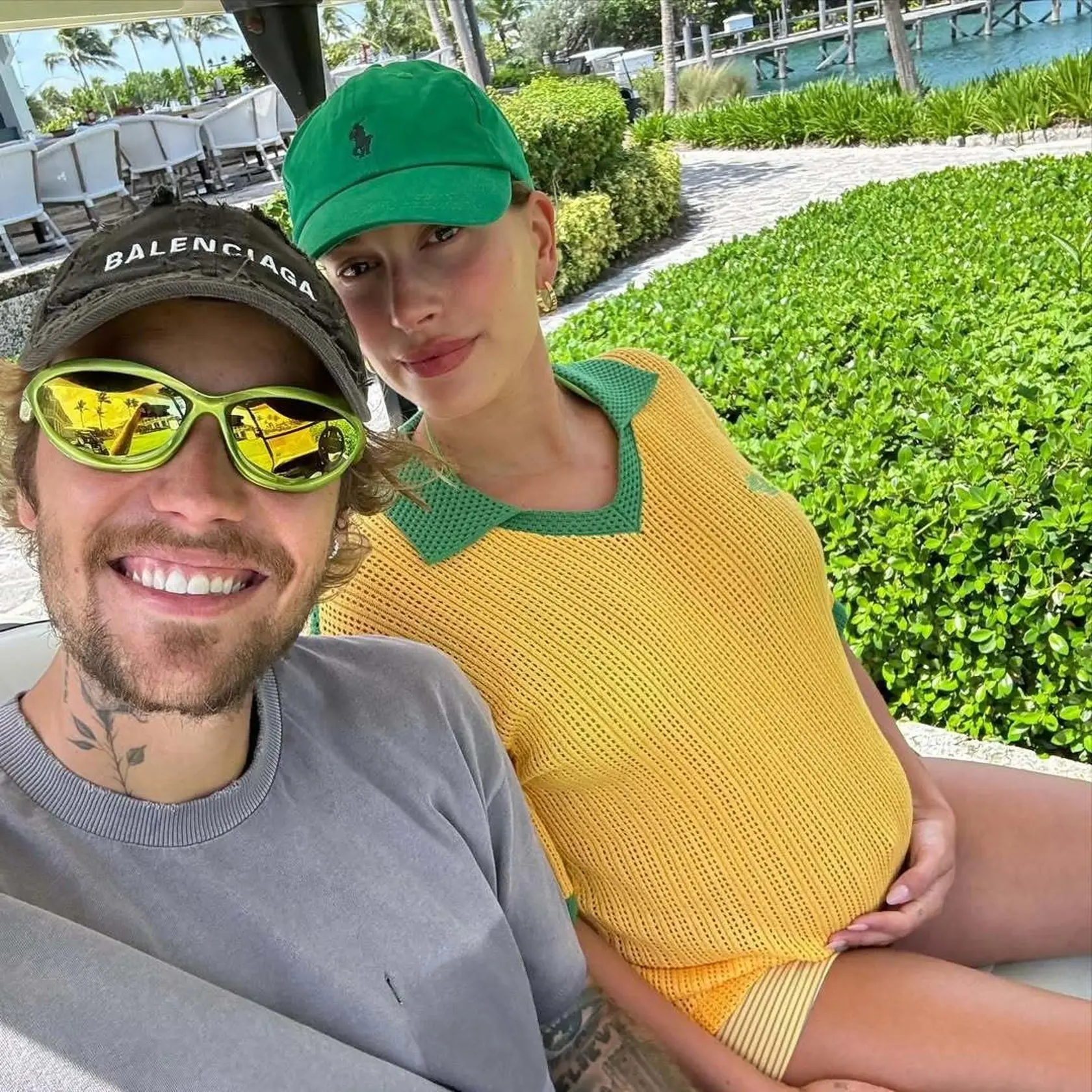 Justin Bieber s manželkou Hailey.
