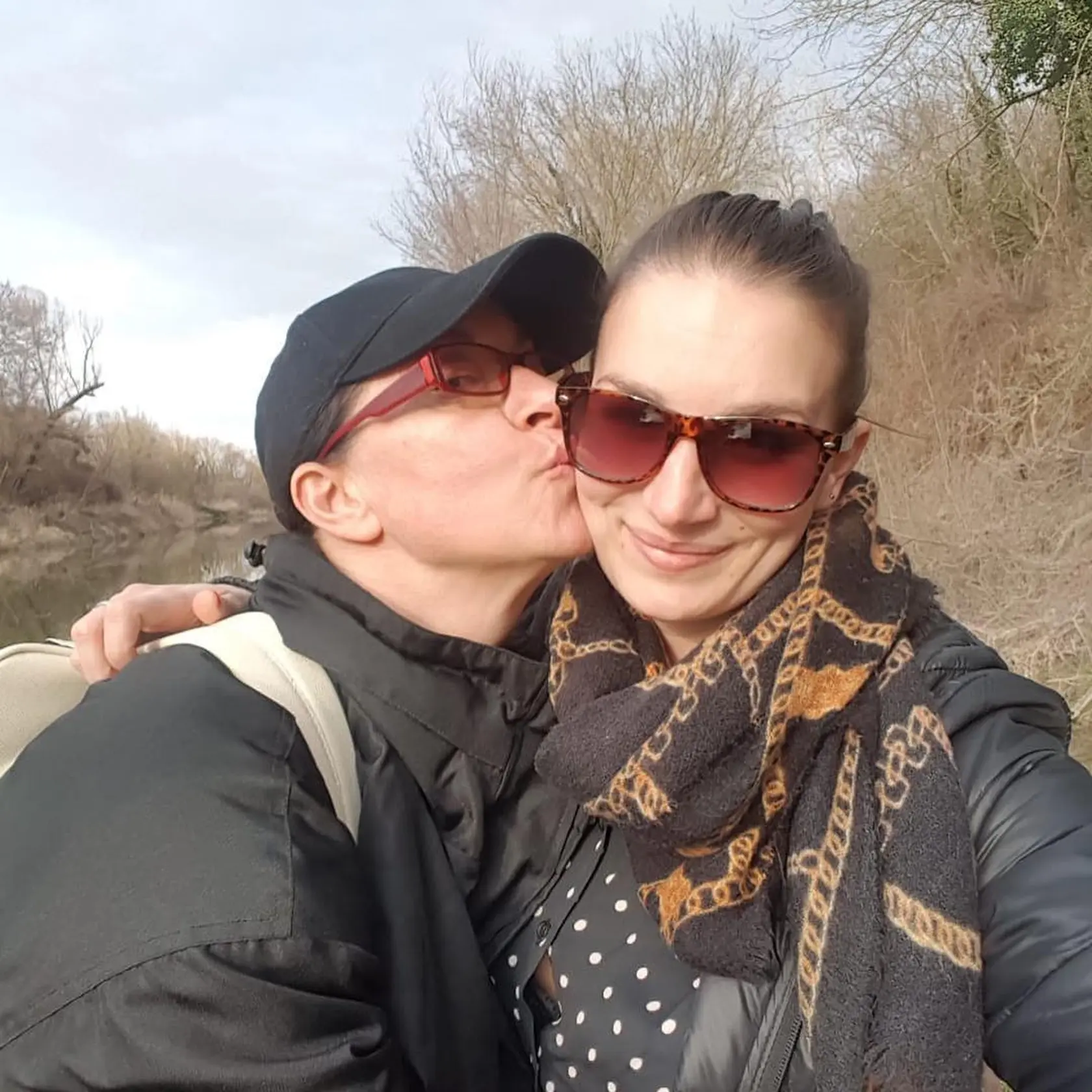 Judita Hansman s dcérou Rebekou. 