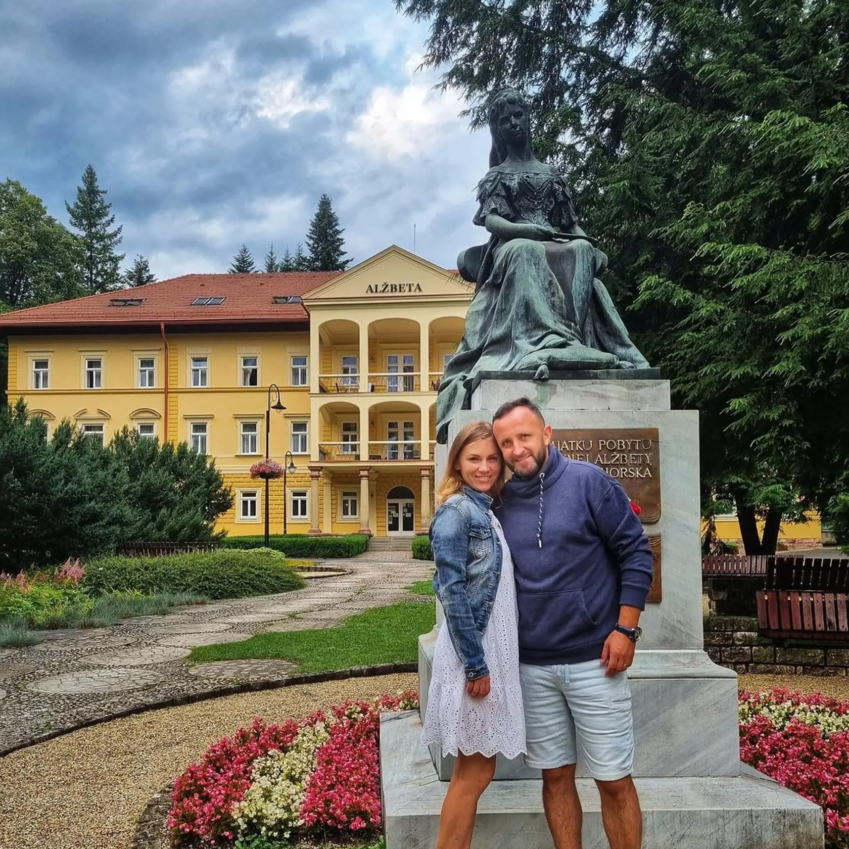 Ondraj Kandráč s manželkou Erikou