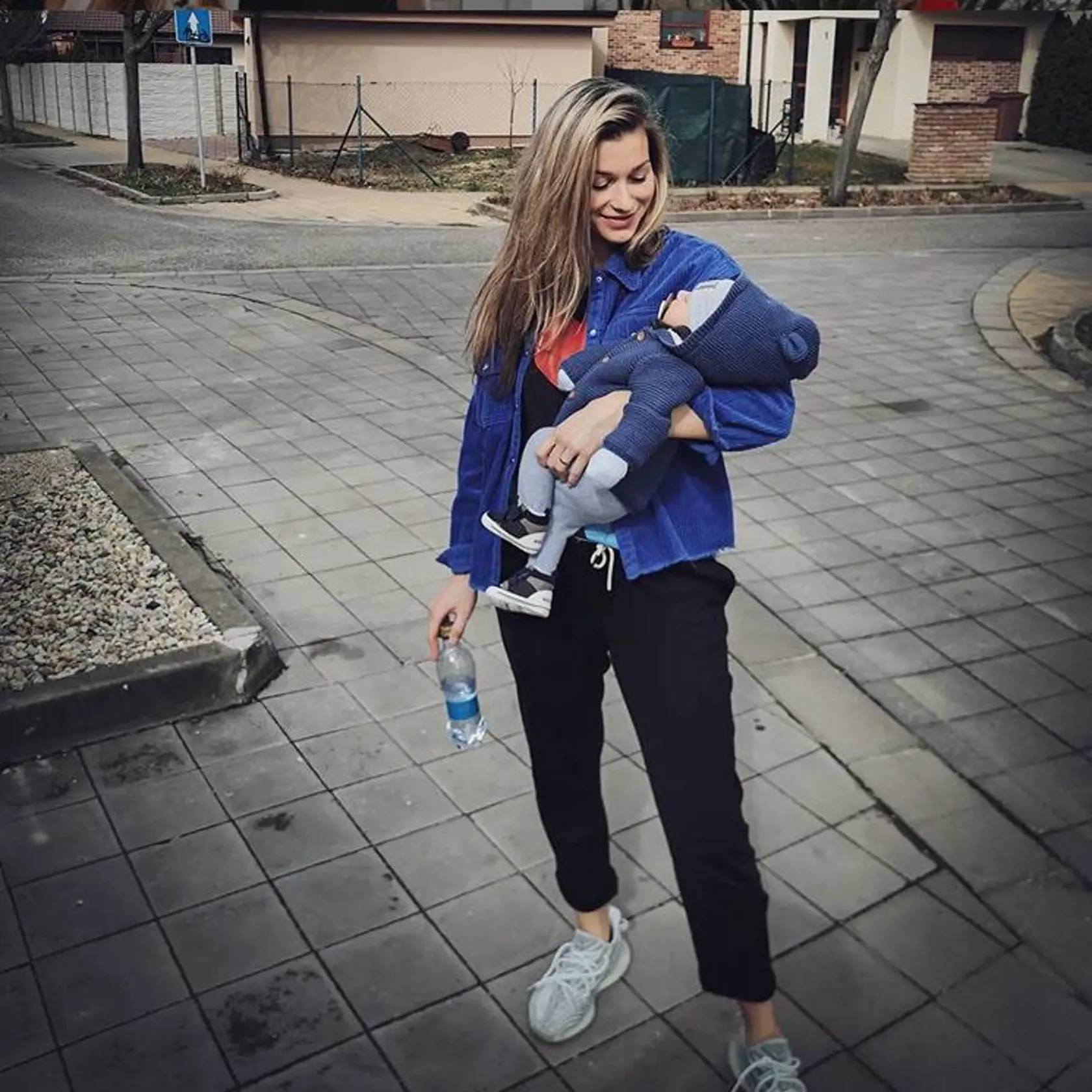 Takto si Natália užíva chvíle so synčekom.
