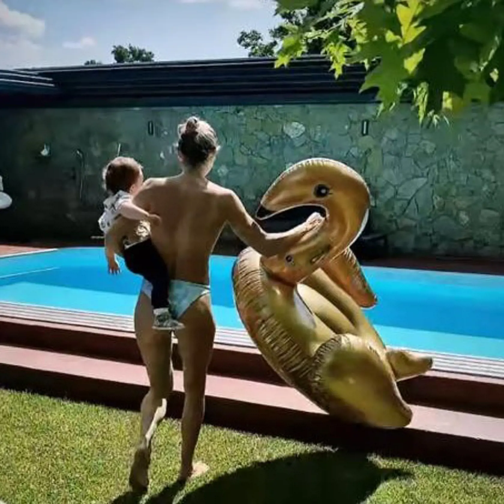 Manželka Attilu Végha Natália