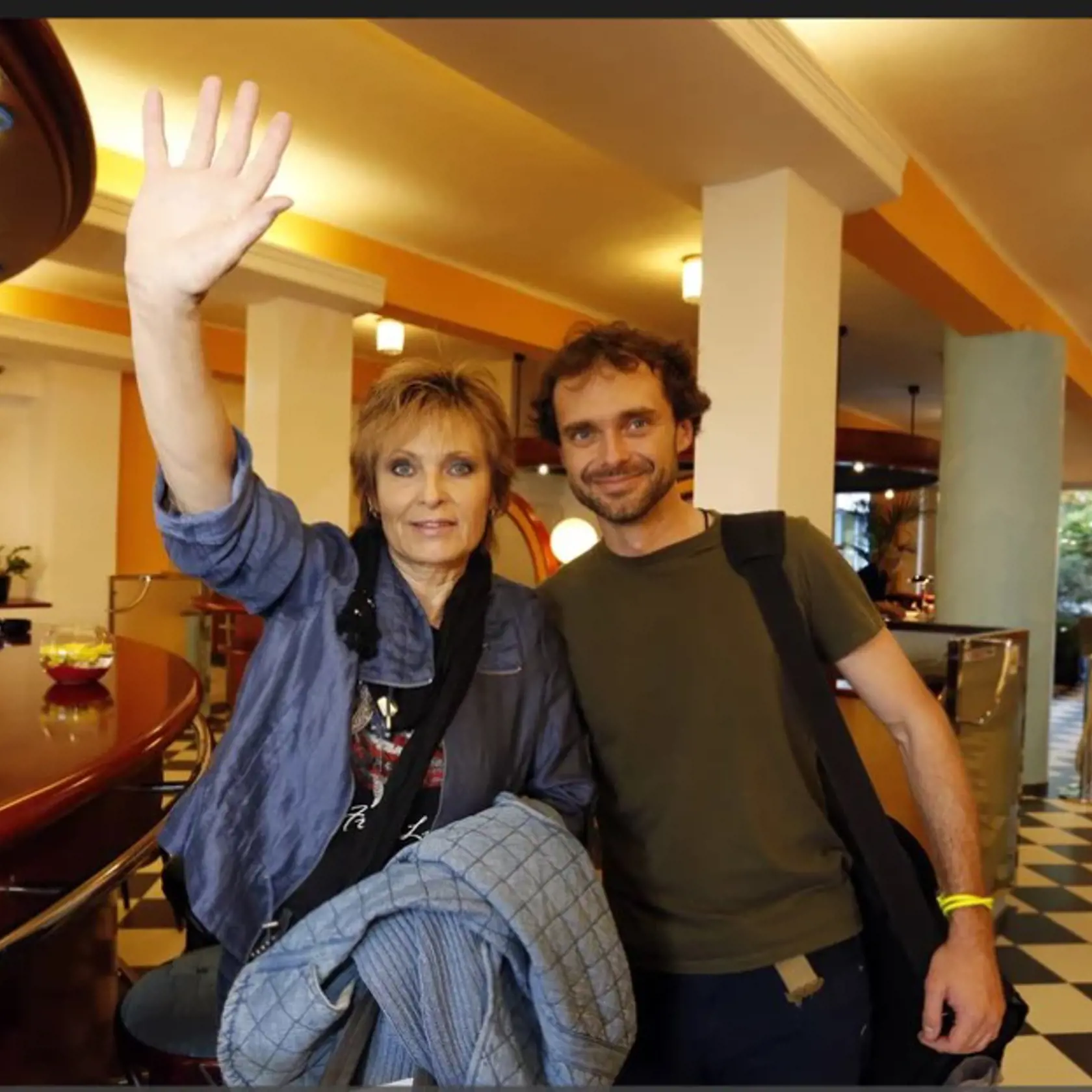 Olga Matušková so synom Waldemarom chodia sporadicky aj do Čiech.