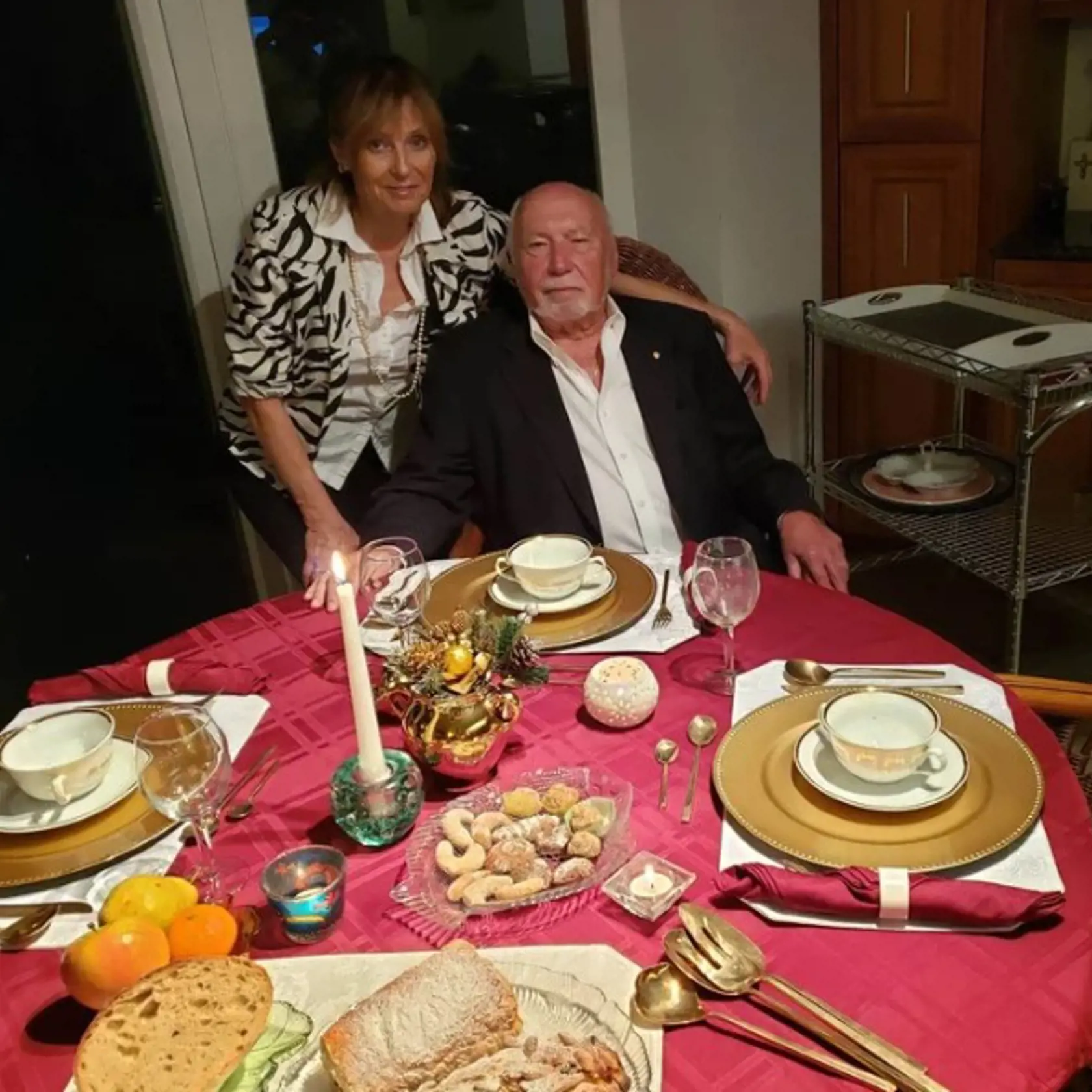 Olga a Jiří Planner prežili spolu i Vianoce.