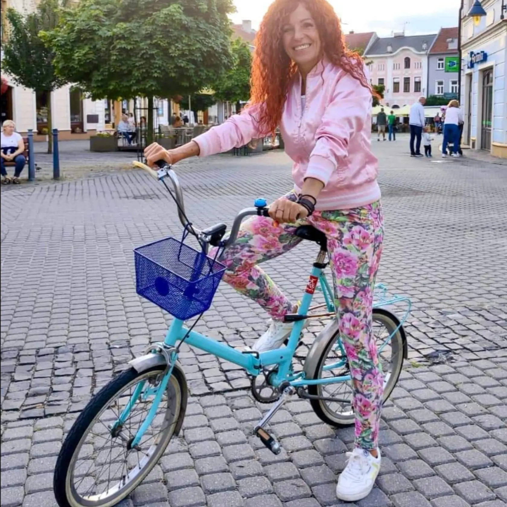 Ľubka na svojom ikonickom bicykli bola známa po celom Trenčíne.