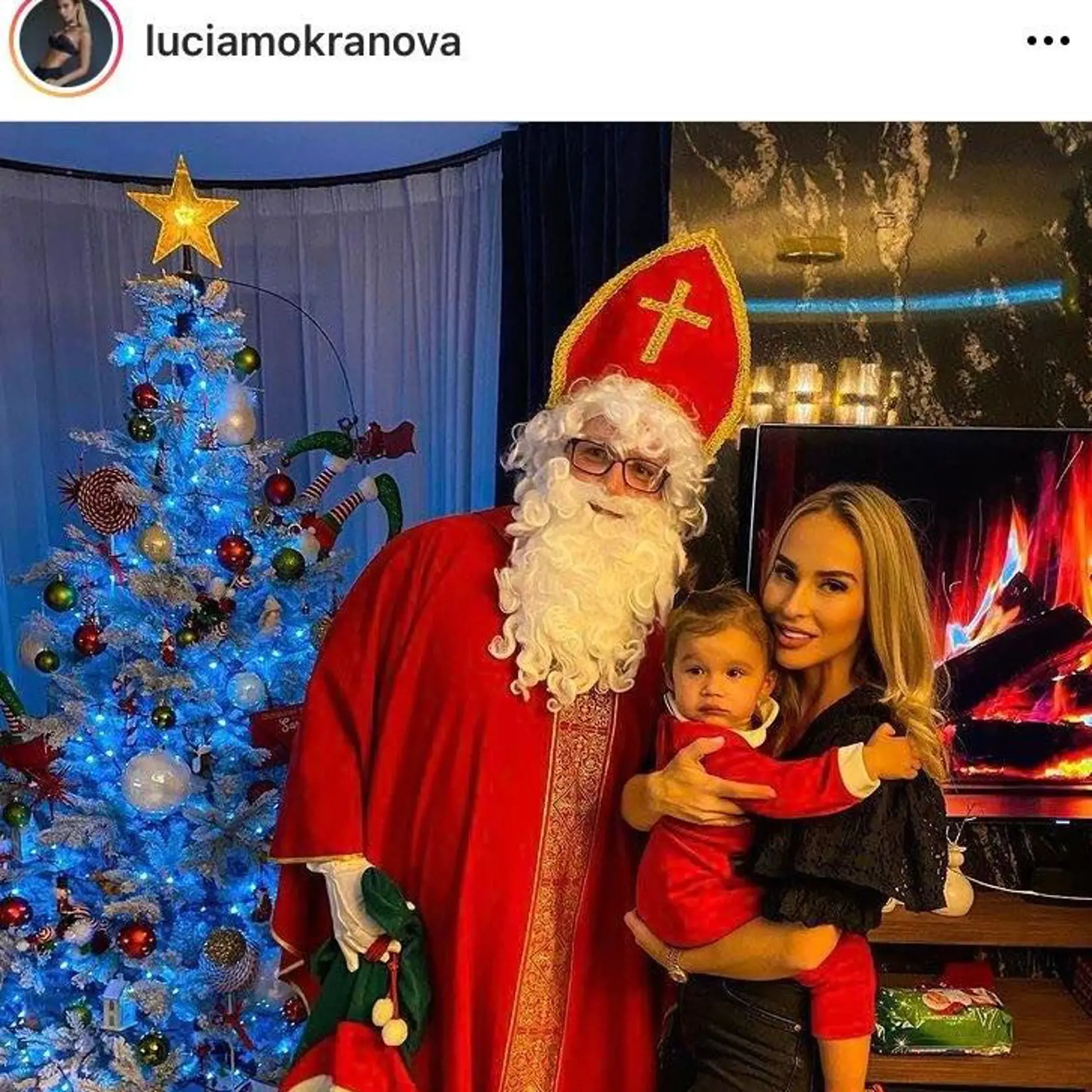 Mikuláš u Lucie Mokráňovej.