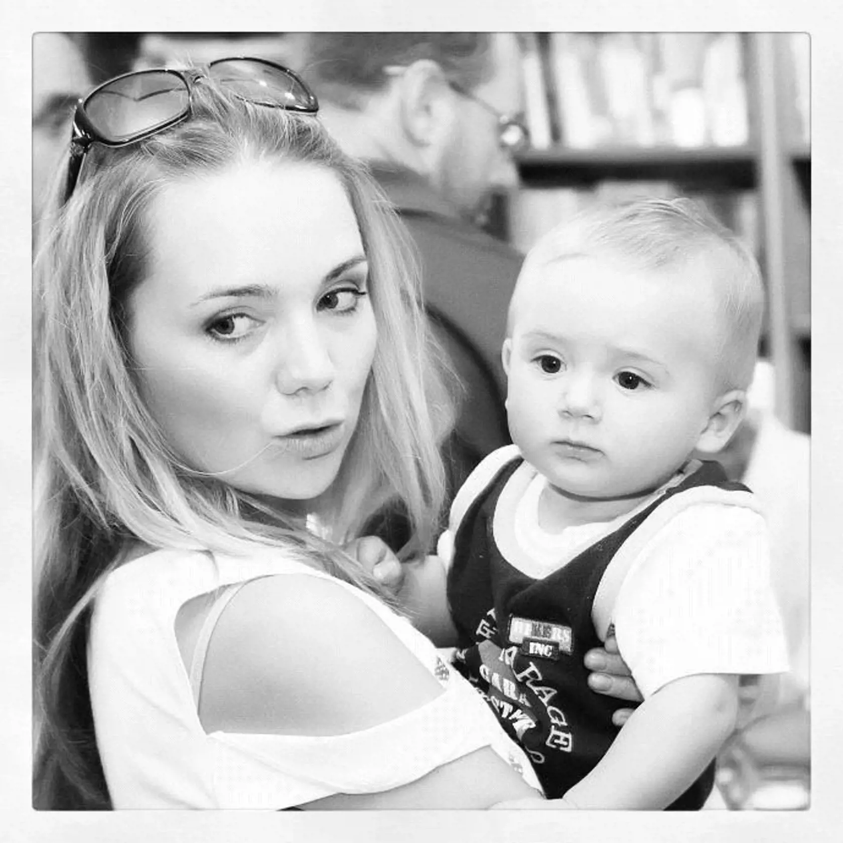 Lucie Vondráčková so synom Matyášom