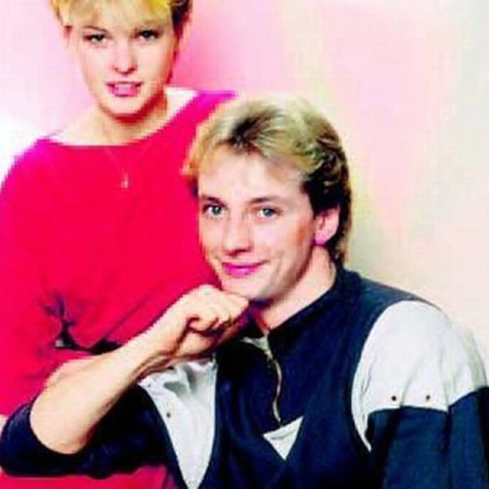 Iveta s Petrom v časoch, keď naspievali Knoﬂíky lásky.
