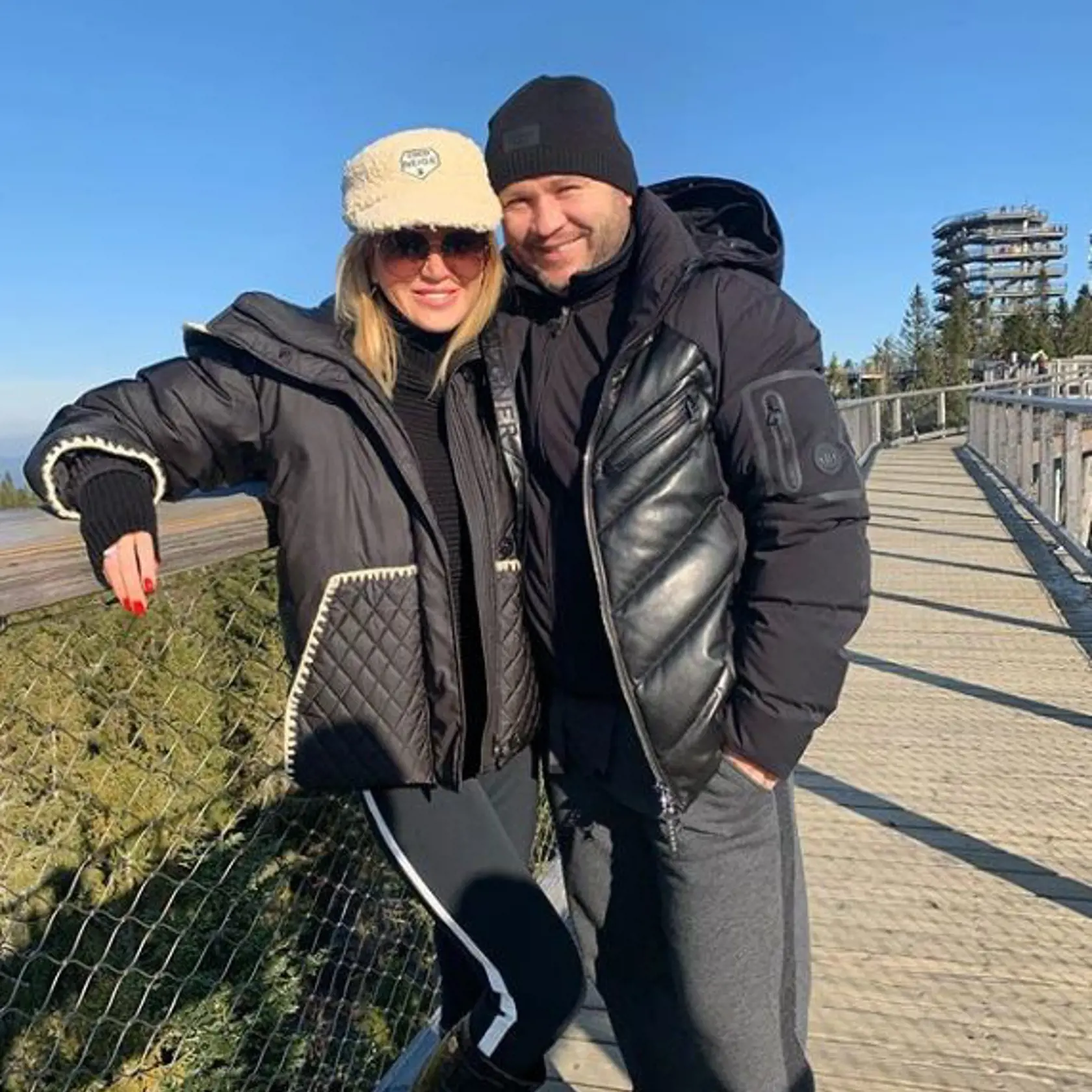 Alena Pallová s partnerom.
