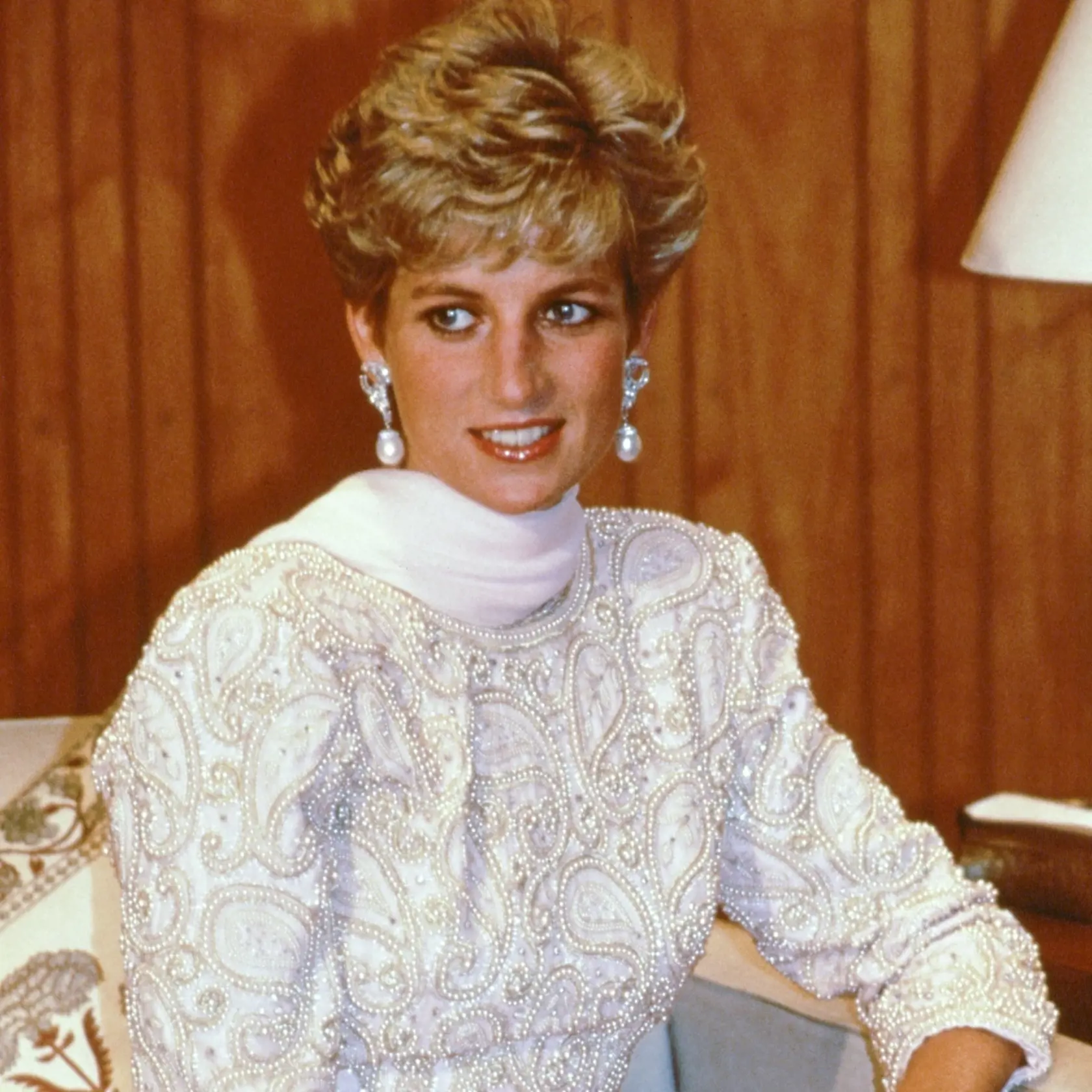 Princezná Diana na fotke z roku 1991