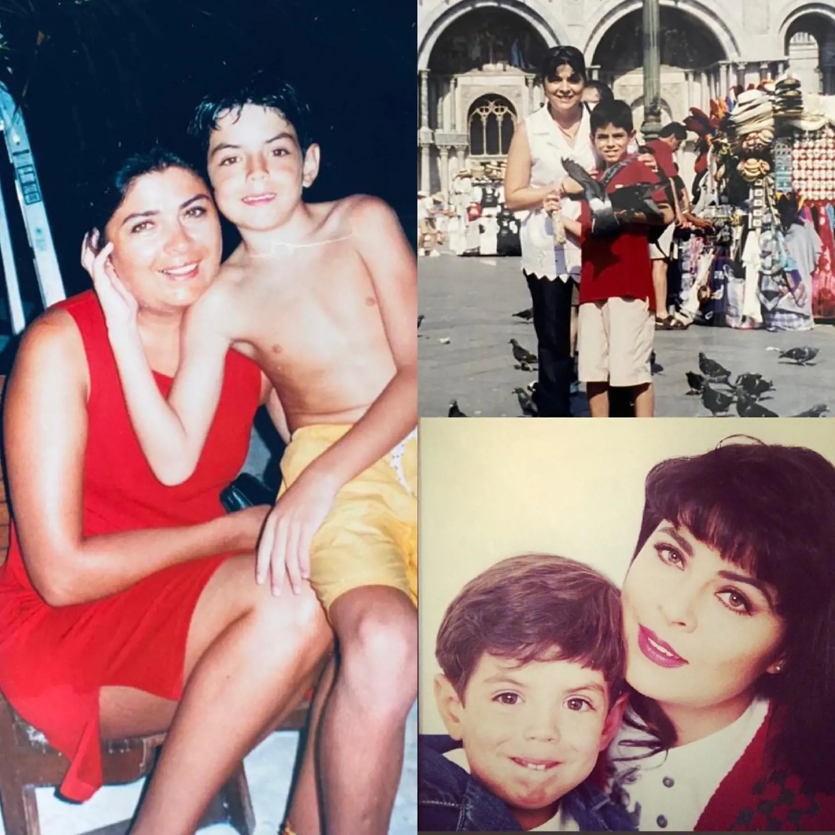 Victoria Ruffo s najstarším synom.
