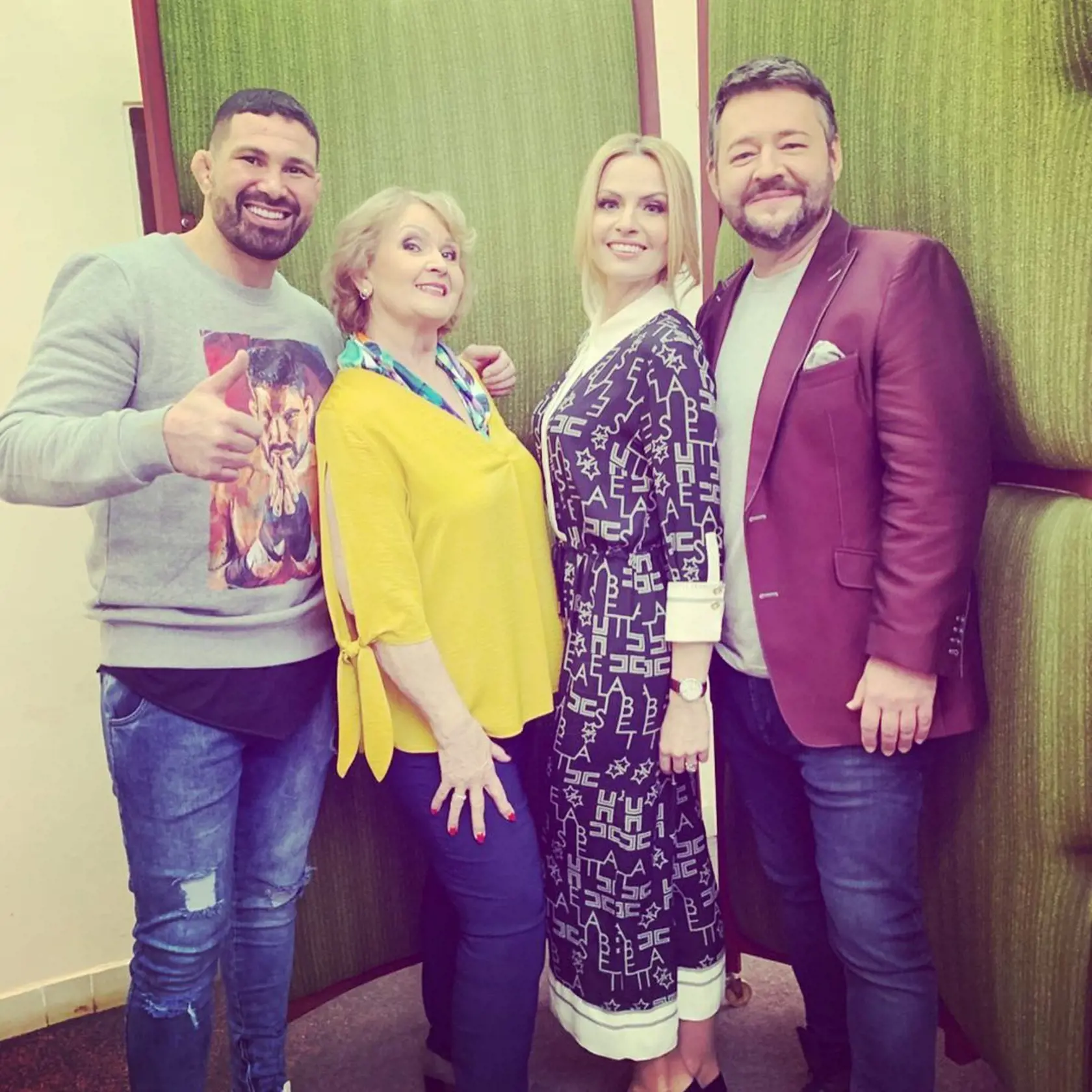 Marianna Ďurianová, Gizka Oňová, Attila Végh a Michal Hudák
