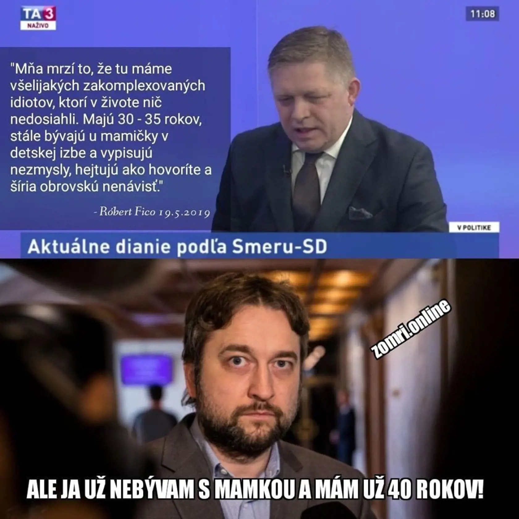 Ďalší vtip zo série Blaha a Fico.