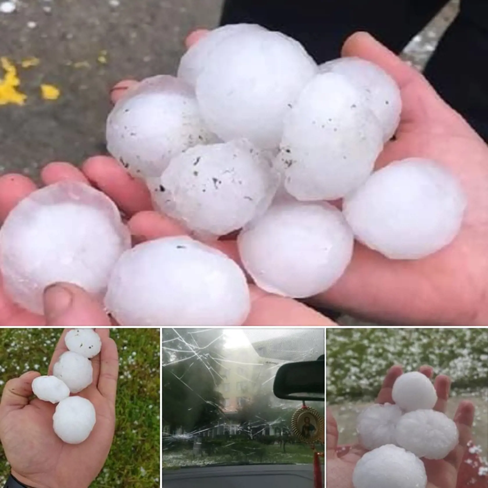 Blížia sa horúčavy a s nimi aj búrky, ktoré môžu priniesť aj krupobitie.