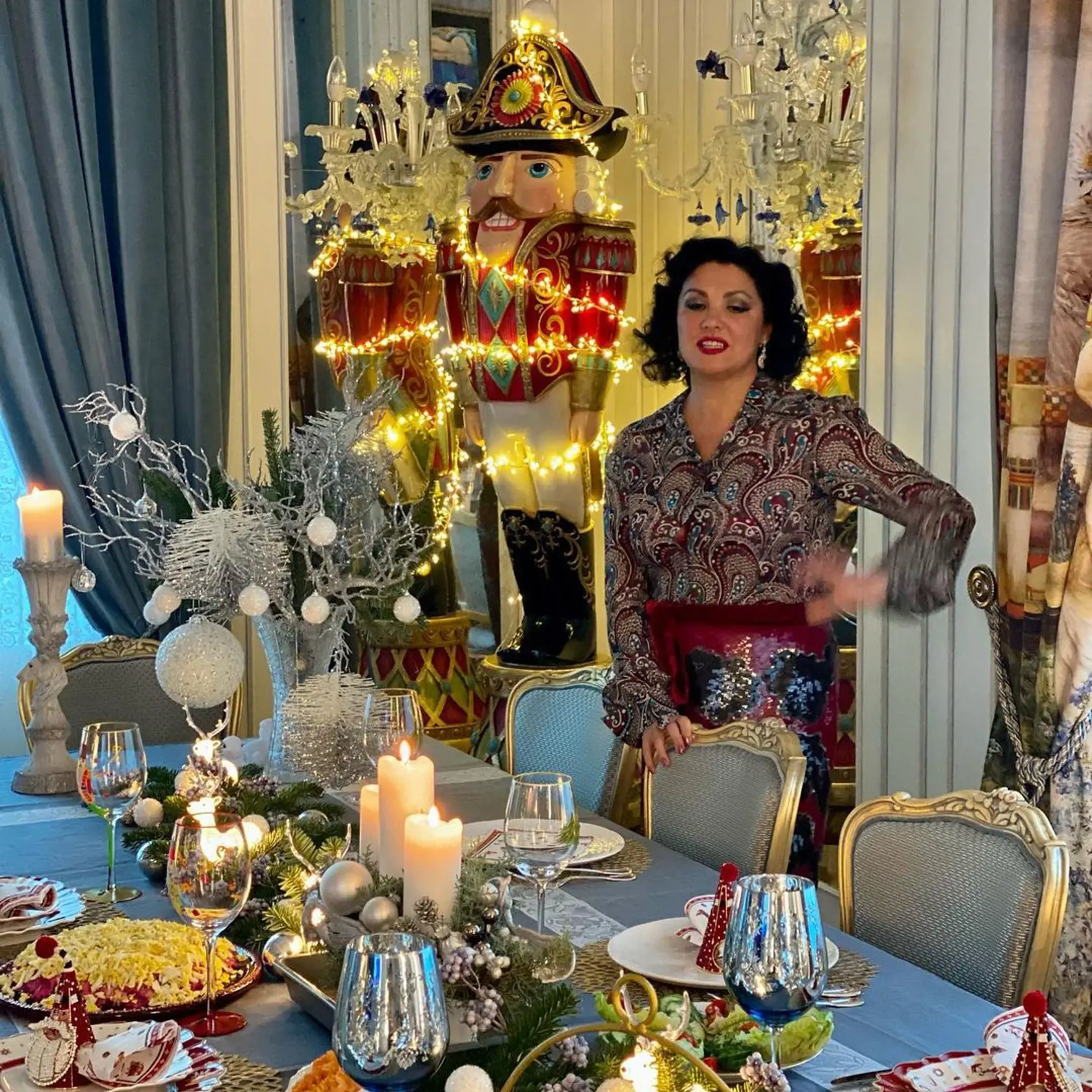 Ruská operná diva Anna Netrebko.