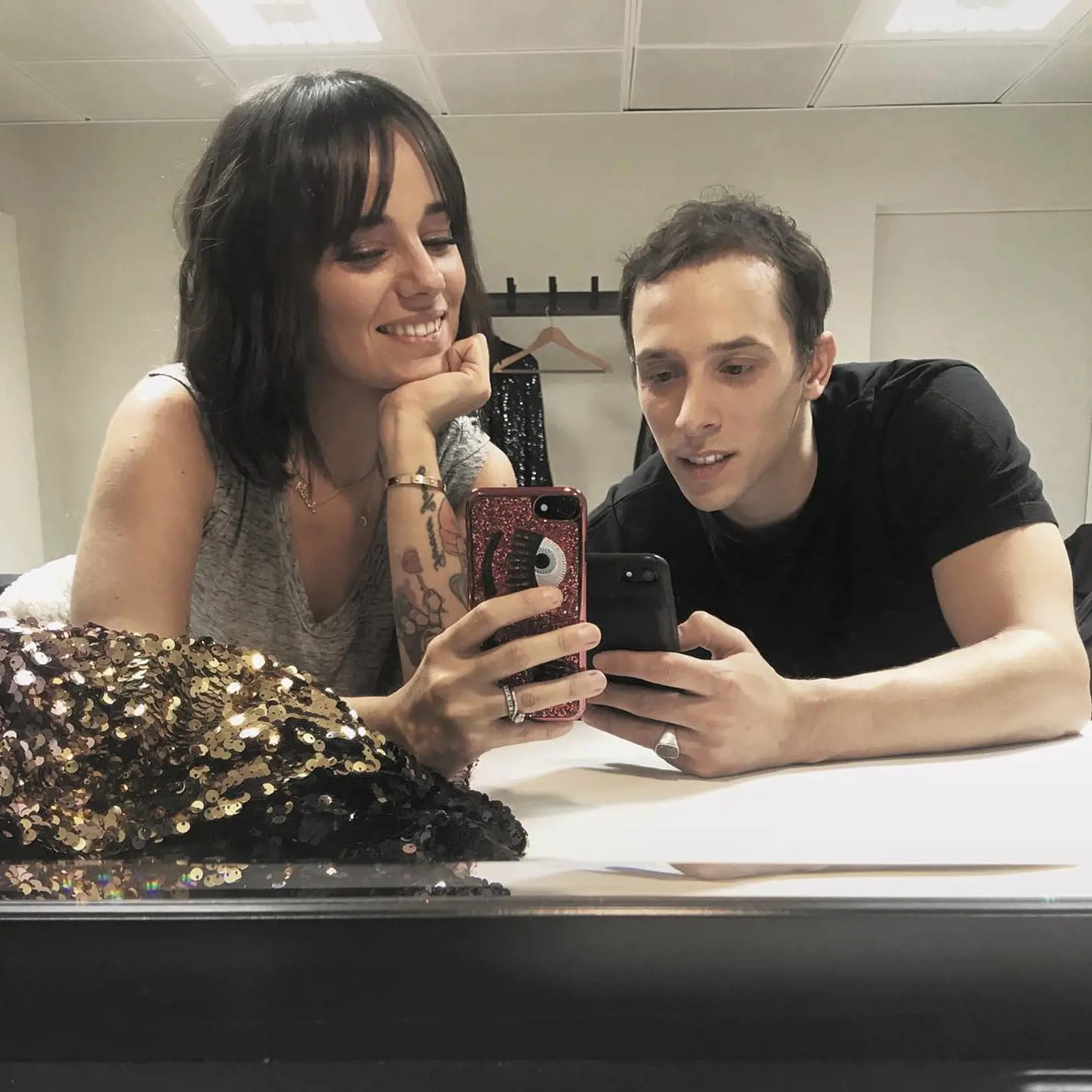 Alizée s manželom Grégoirem