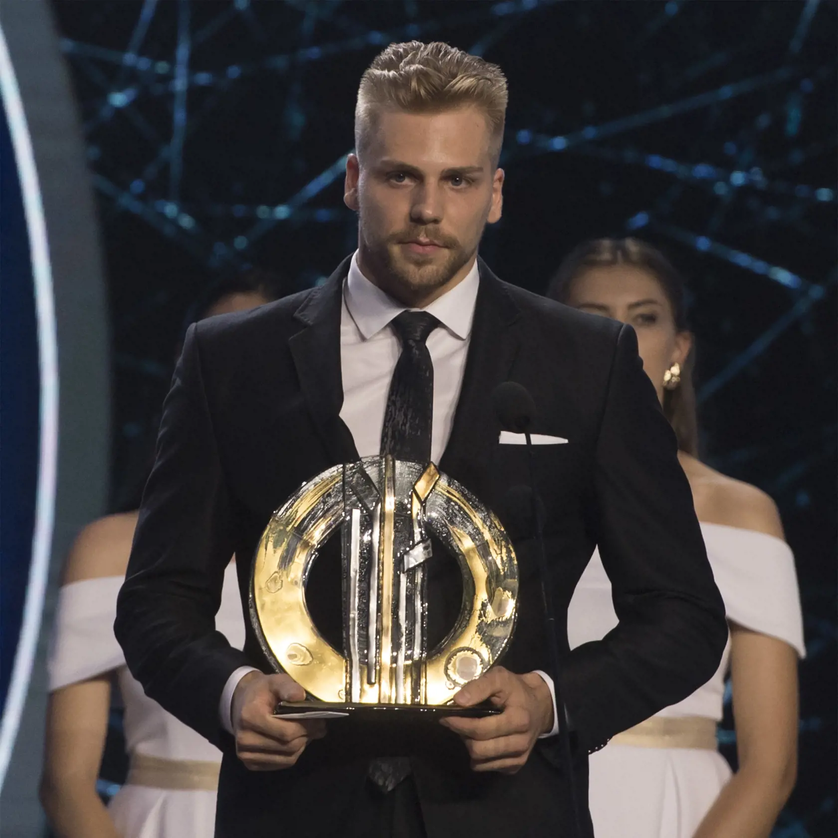 Erik Černák na slávnostnom večere.