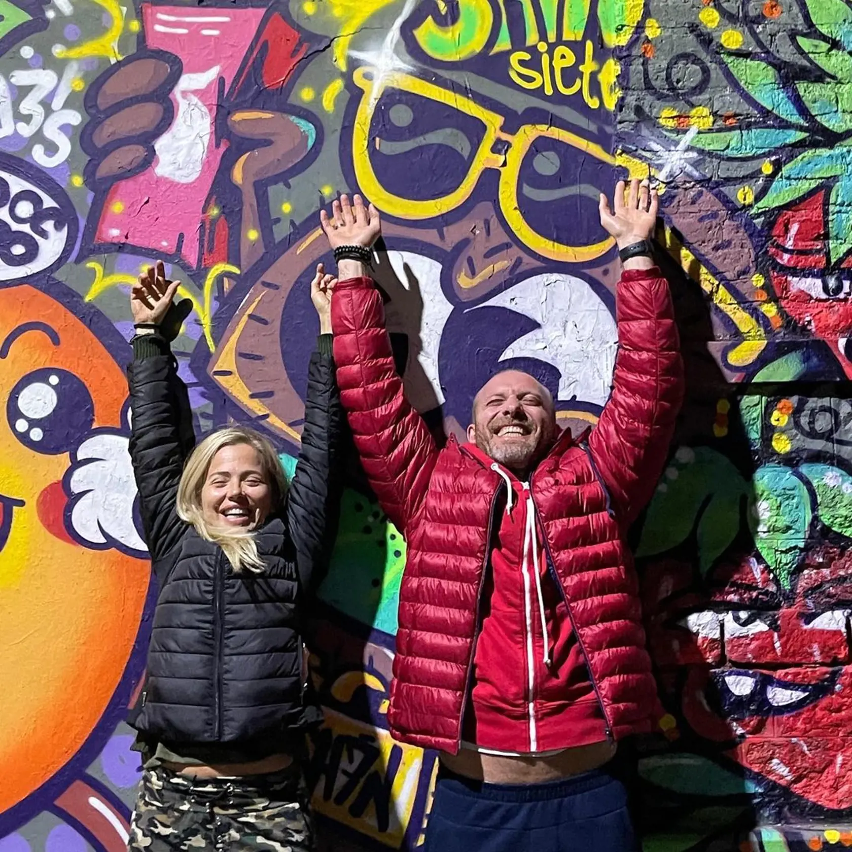 Verónica Vieyra s partnerom Claudiom