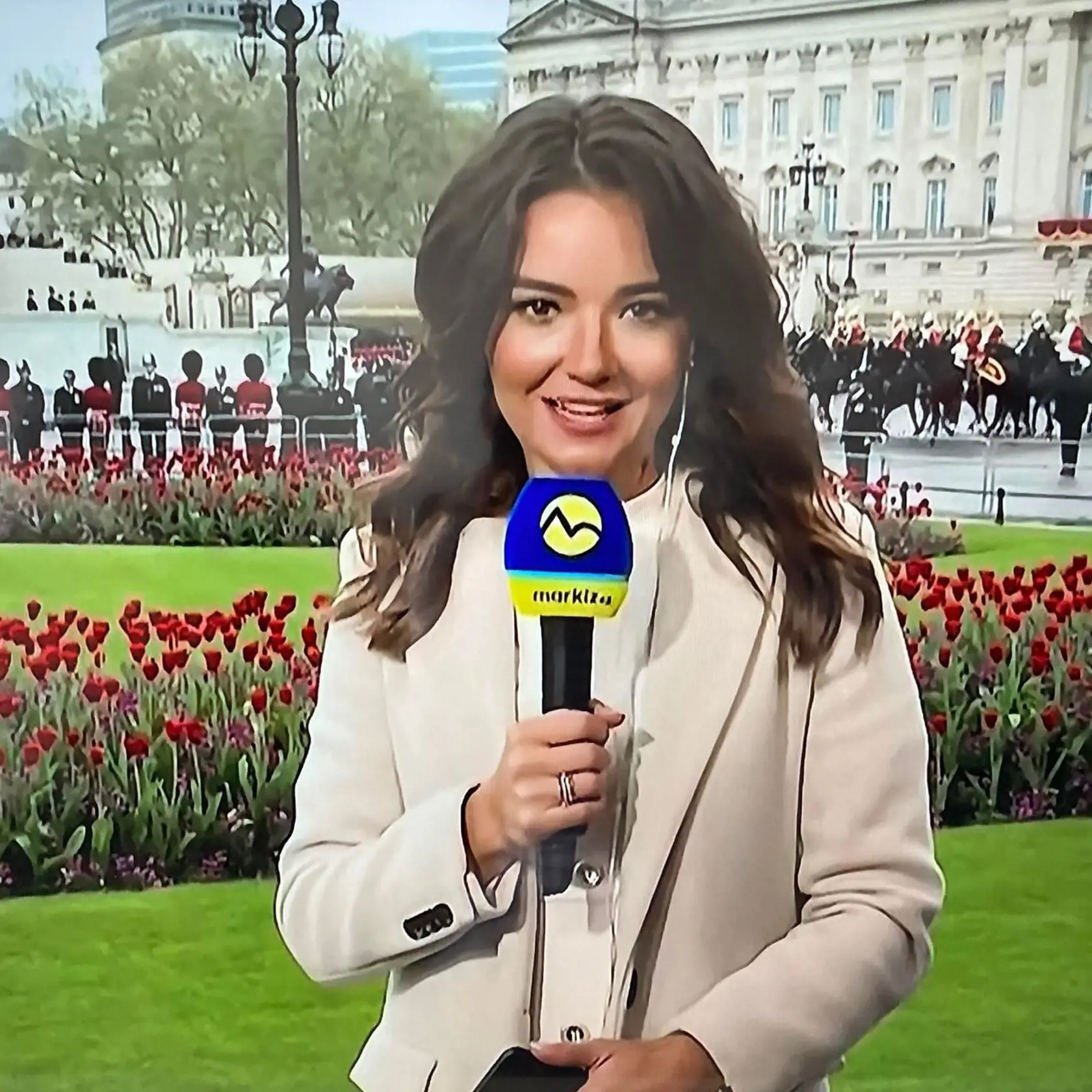 Markizácka redaktorka Ivana Miklánková.