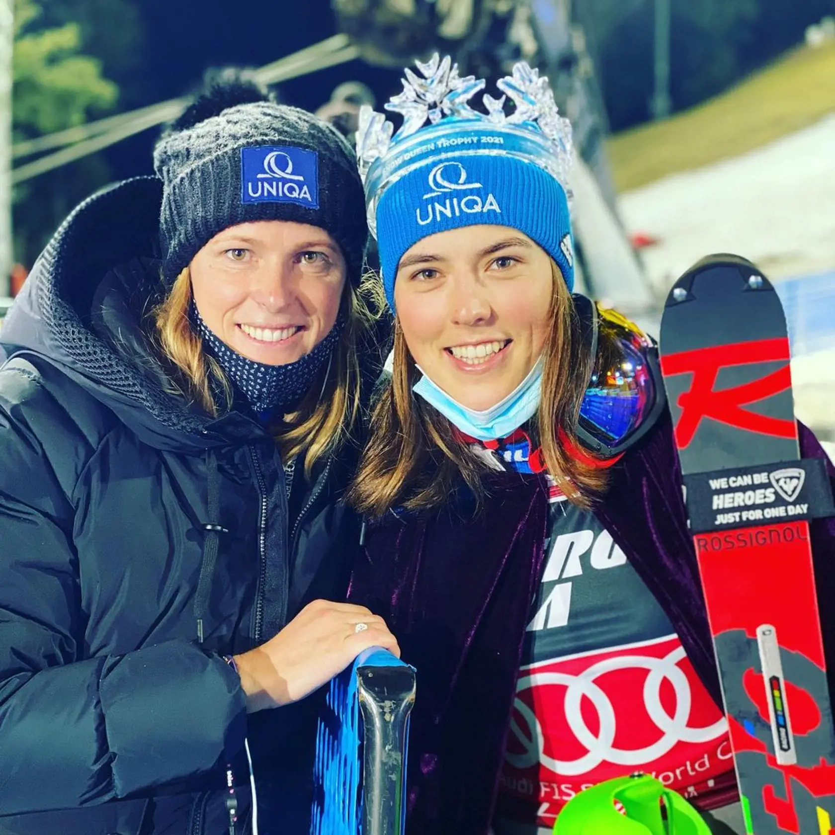 Veronika Velez-Zuzulová a Petra Vlhová