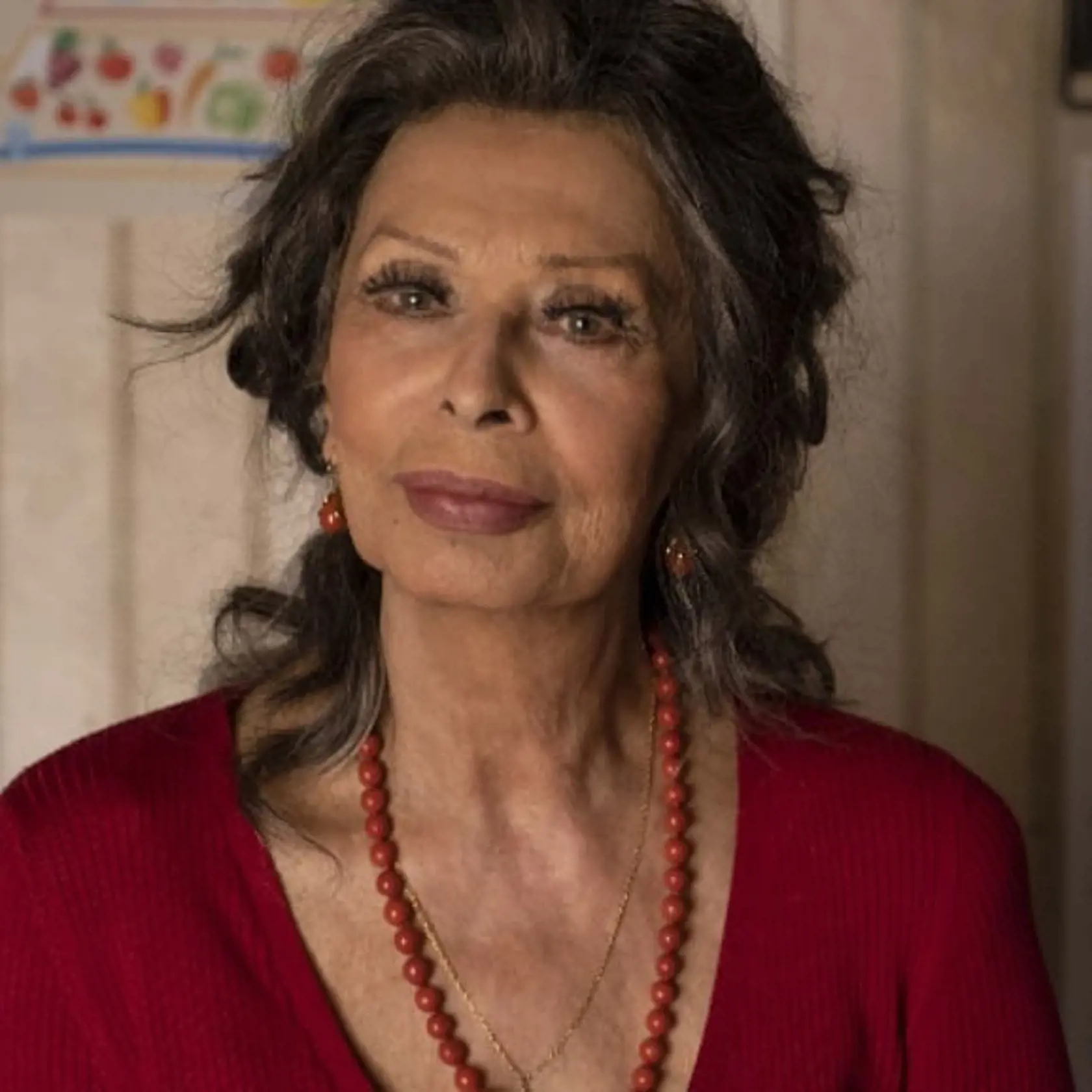 Sophia Loren starne s gráciou... a so svojimi milovanými cestovinami.