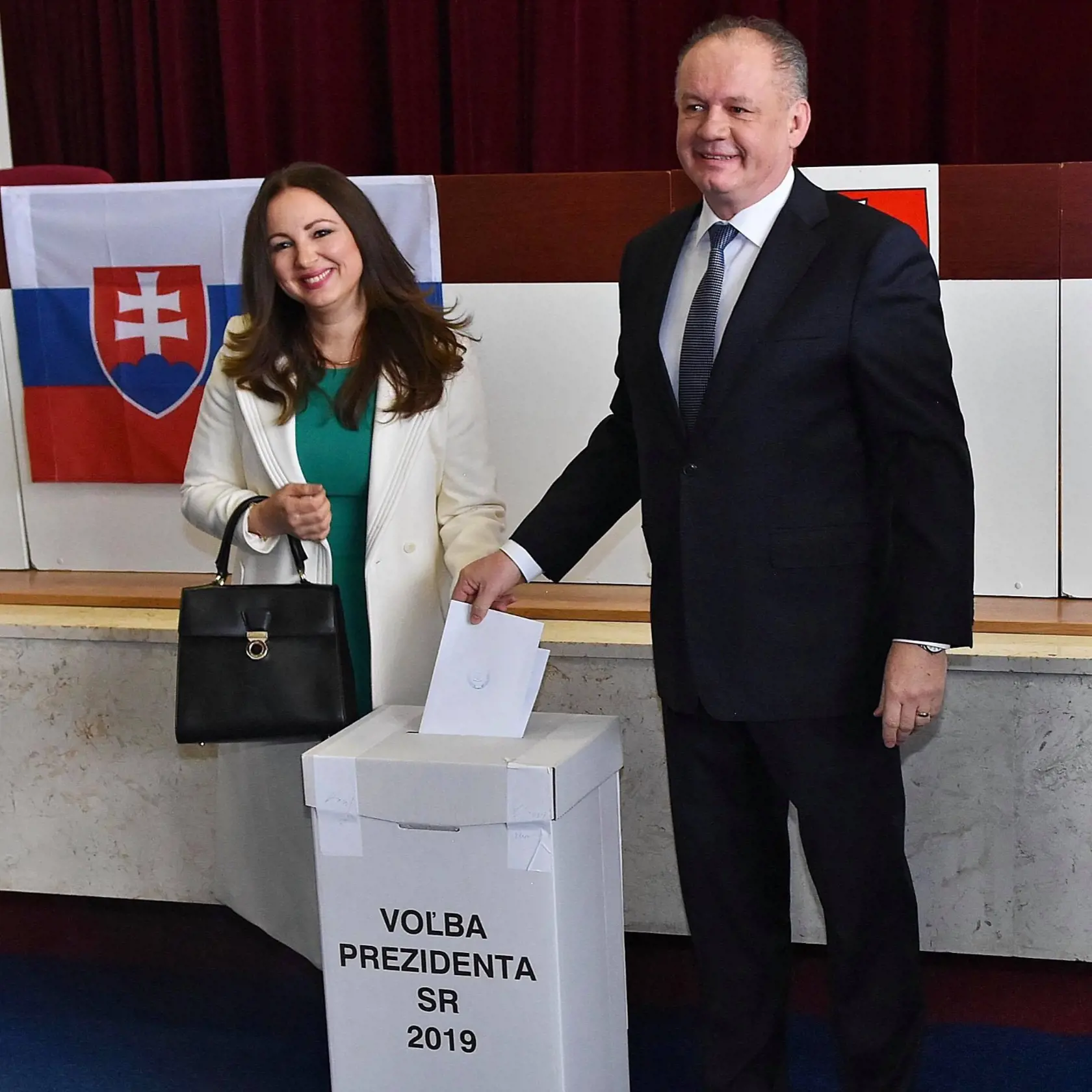 Prezident Andrej Kiska s manželkou Martinou