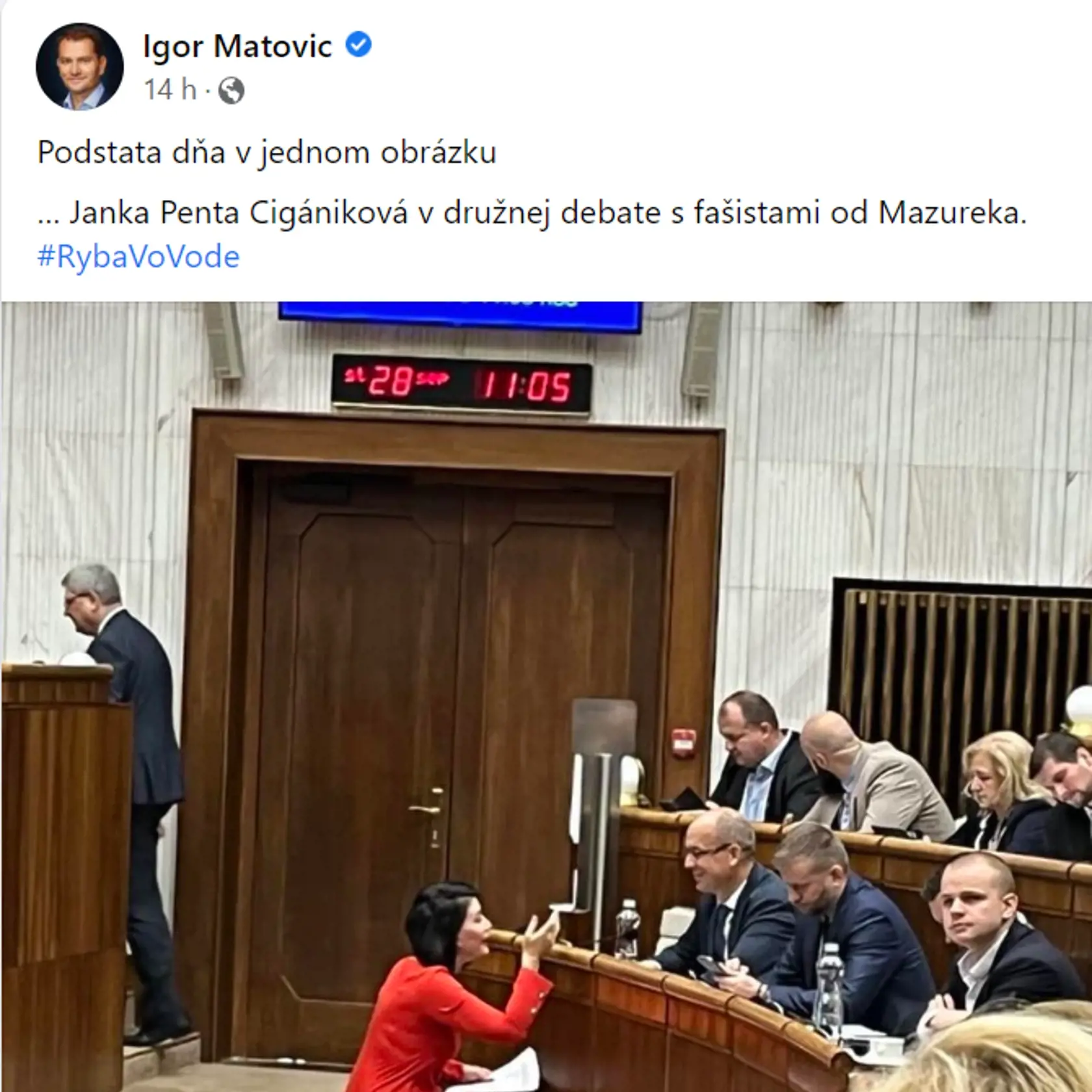 Matovič a jeho kolegovia konšpirovali o debate Cigánikovej s nezaradeným poslancom Urbanom.