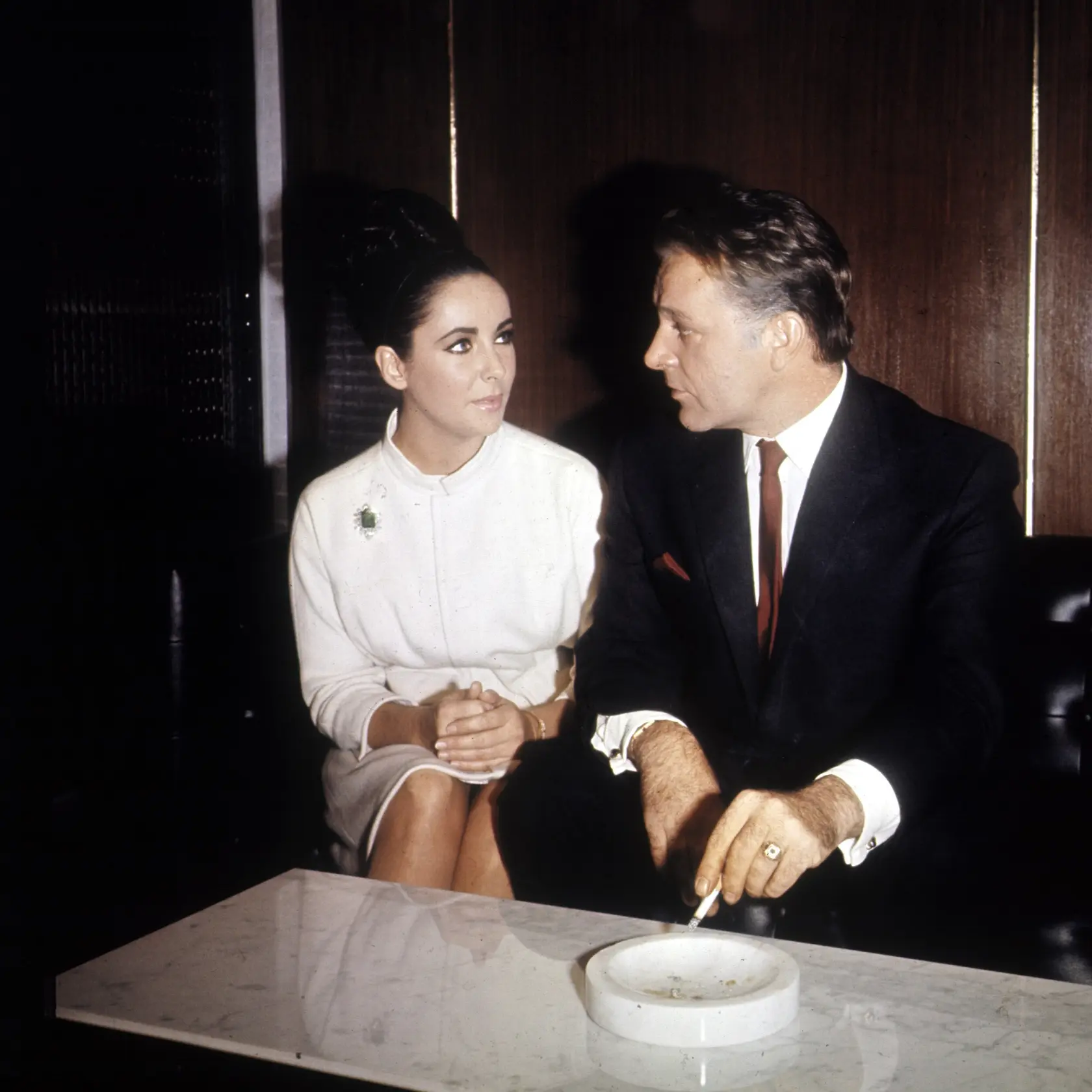 Elizabeth Taylor a Richard Burton 