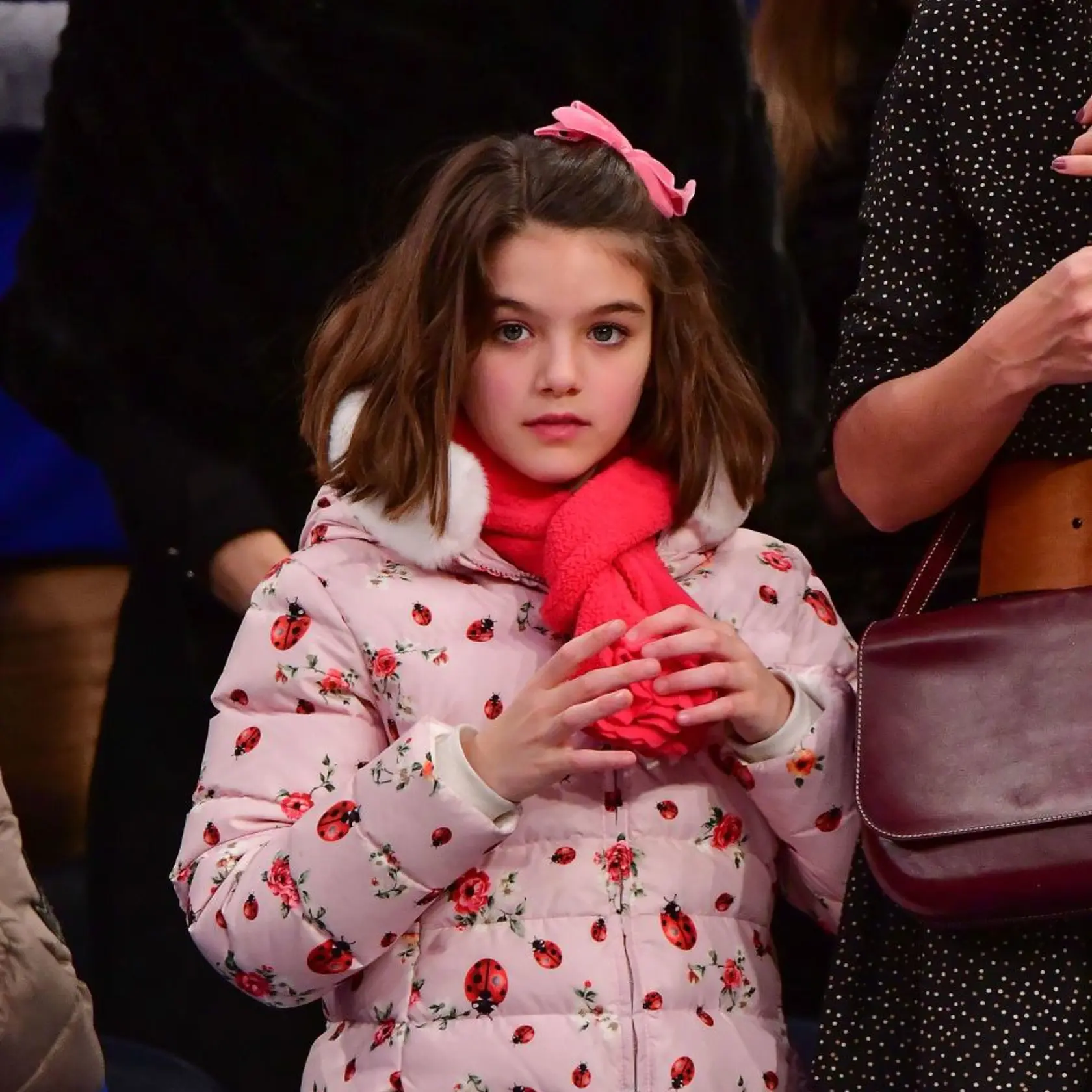 Suri Cruise ako malé dievčatko.
