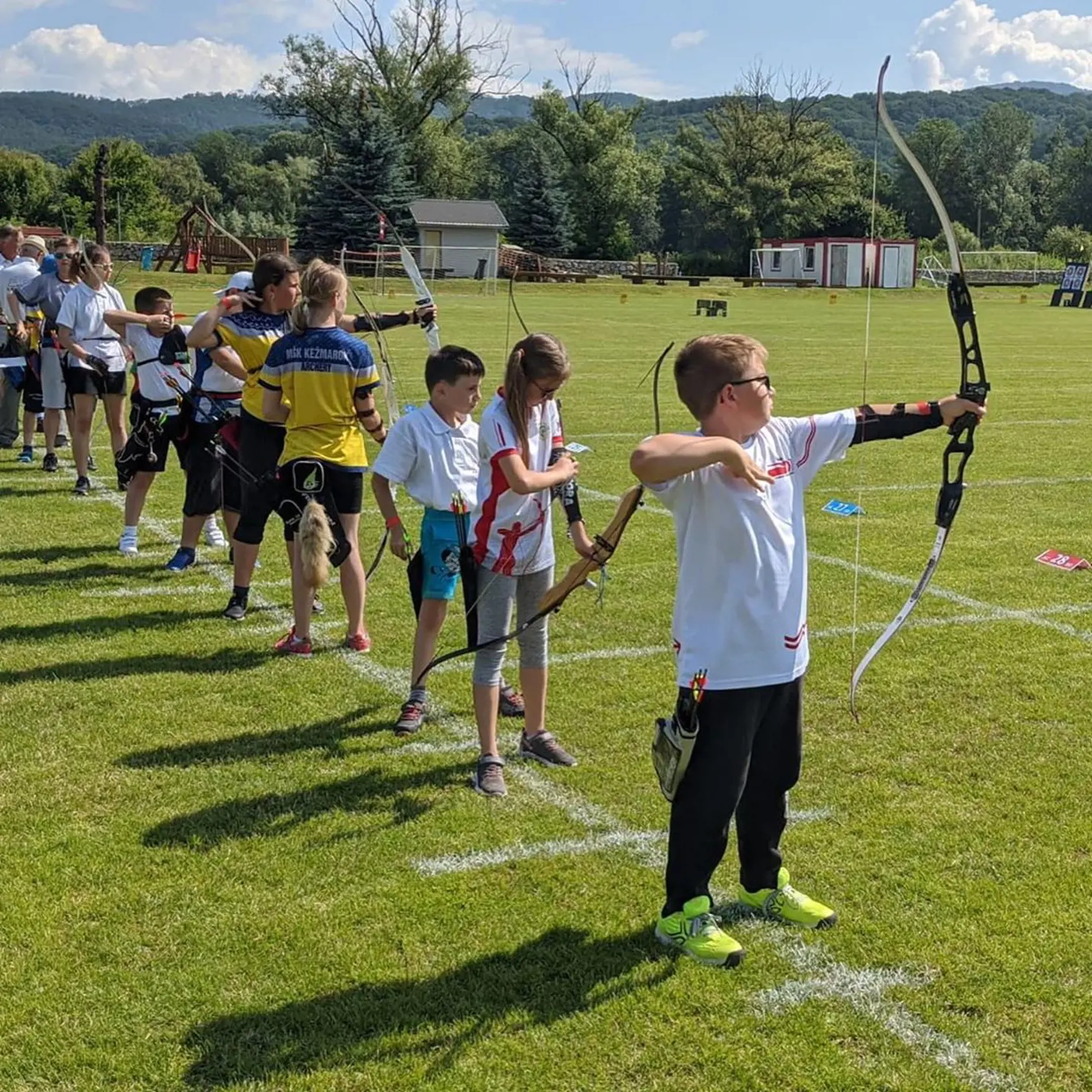 Pariškovej syn Gabriel na súťaži v lukostreľbe vybojoval bronzovú medailu.