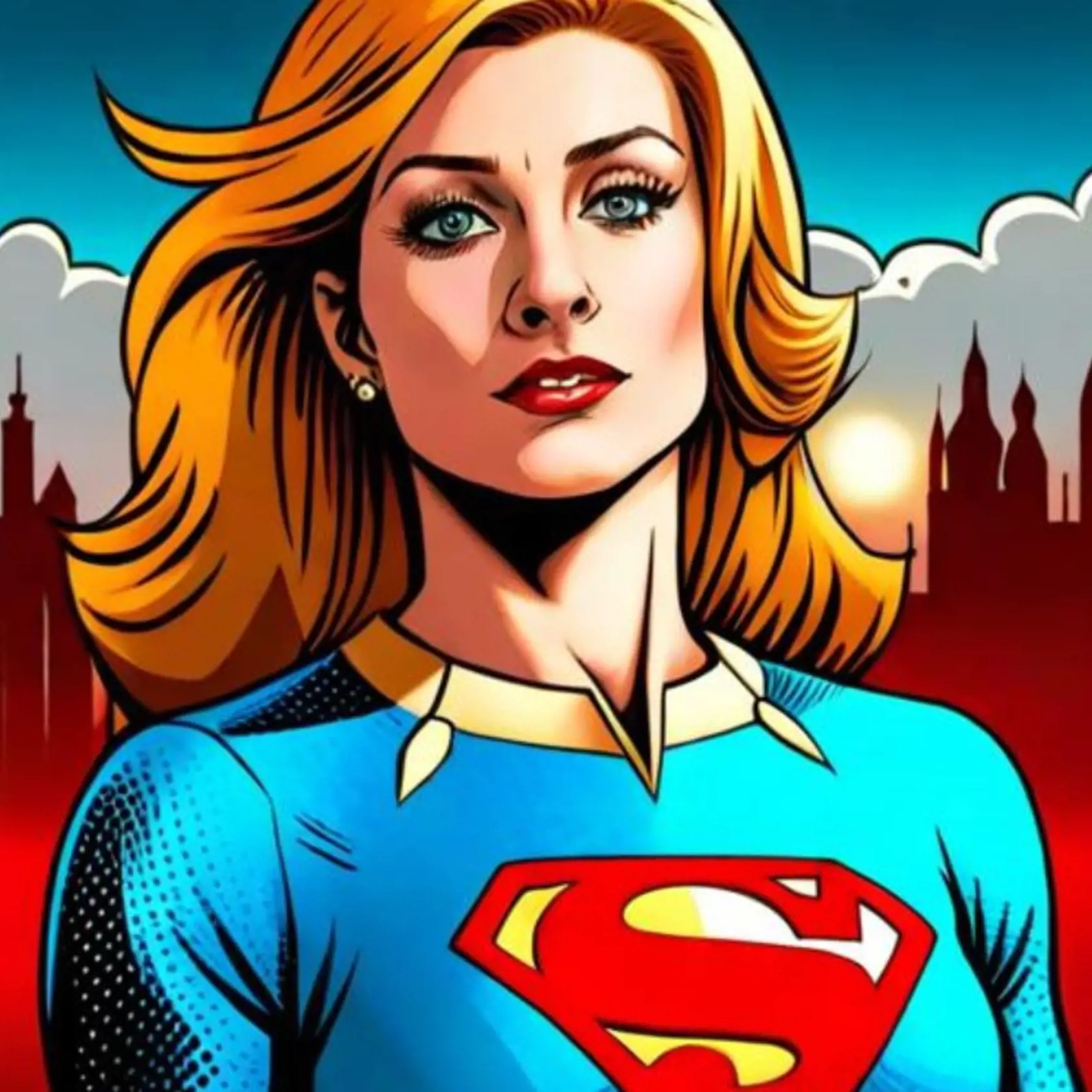 Takto by podľa umelej inteligencie vyzerala Zuzana Čaputová ako Superwoman.