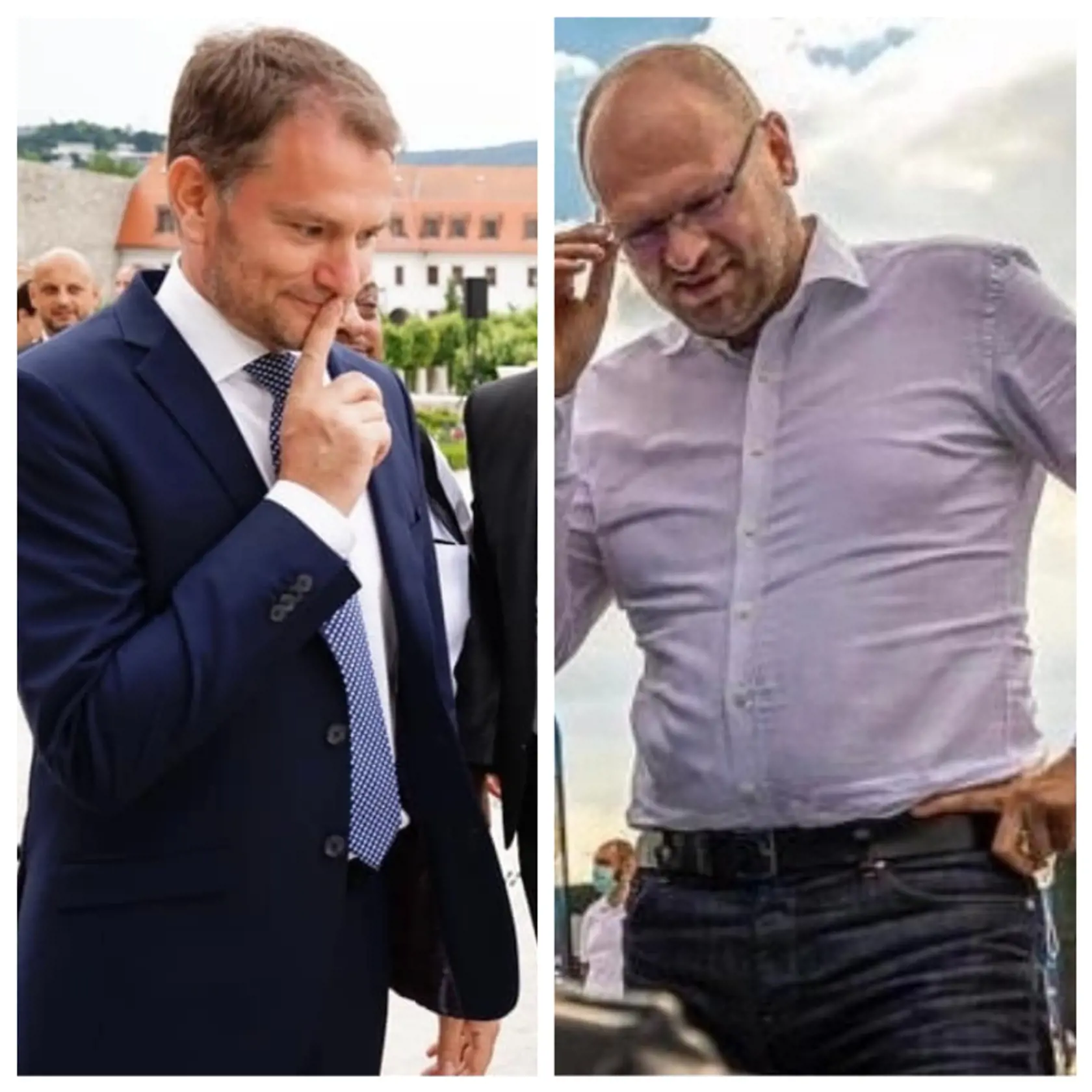 Igor Matovič a Richard Sulík. Niekdajší priatelia dnes spolu len ťažko vychádzajú. Minister hospodárstva s obľubou kritizuje kroky ministra financií, ten mu zase rád vyhadzuje na oči povalenie Radičovej vlády, nenakúpenie testov na Covid-19 či kritiku finančných motivácií k podpore očkovania.
