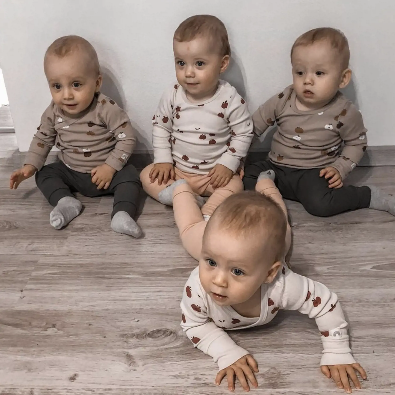 Štvorčatá Križalkovičovcov Damián, Hugo, Noémi, Eliška.