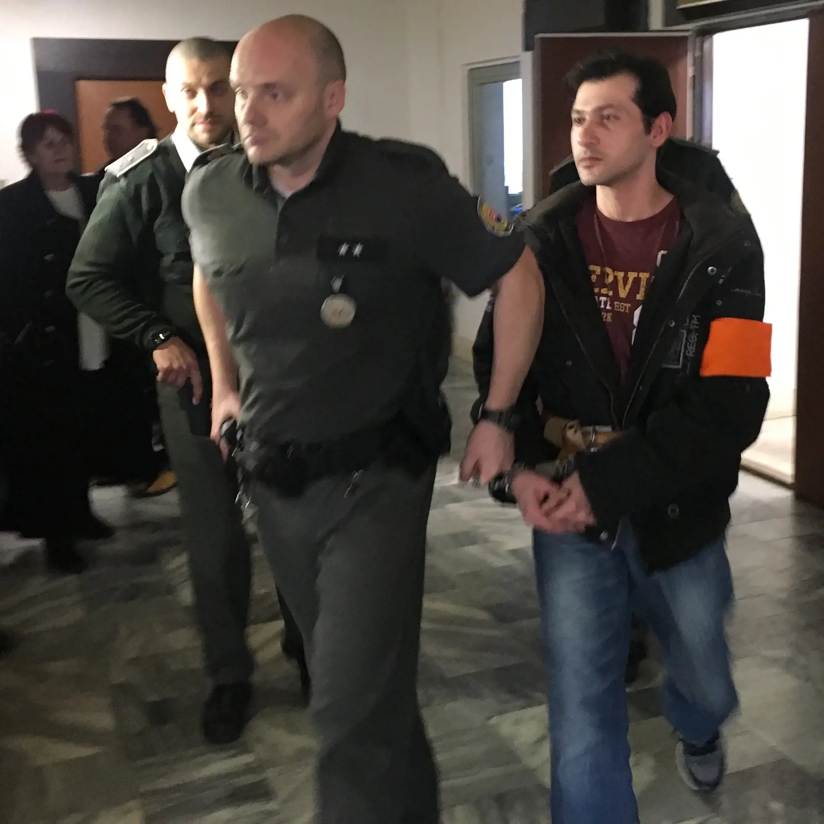 Michail Chatzitheodoridis (36) pred vyhlásením rozsudku o 21-ročnom treste za vraždu Veroniky Mitaľovej  (†27).
