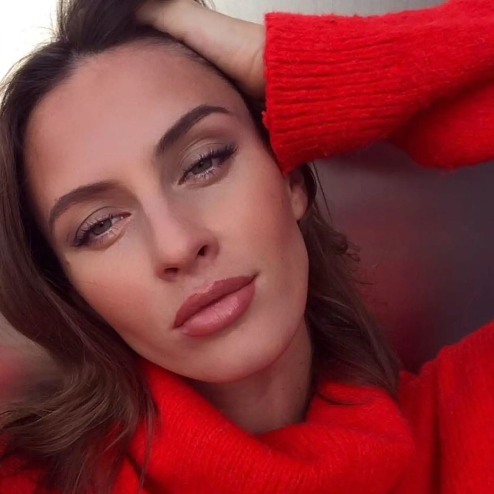 Monika Sakmanová v čase, keď bola tehotná.